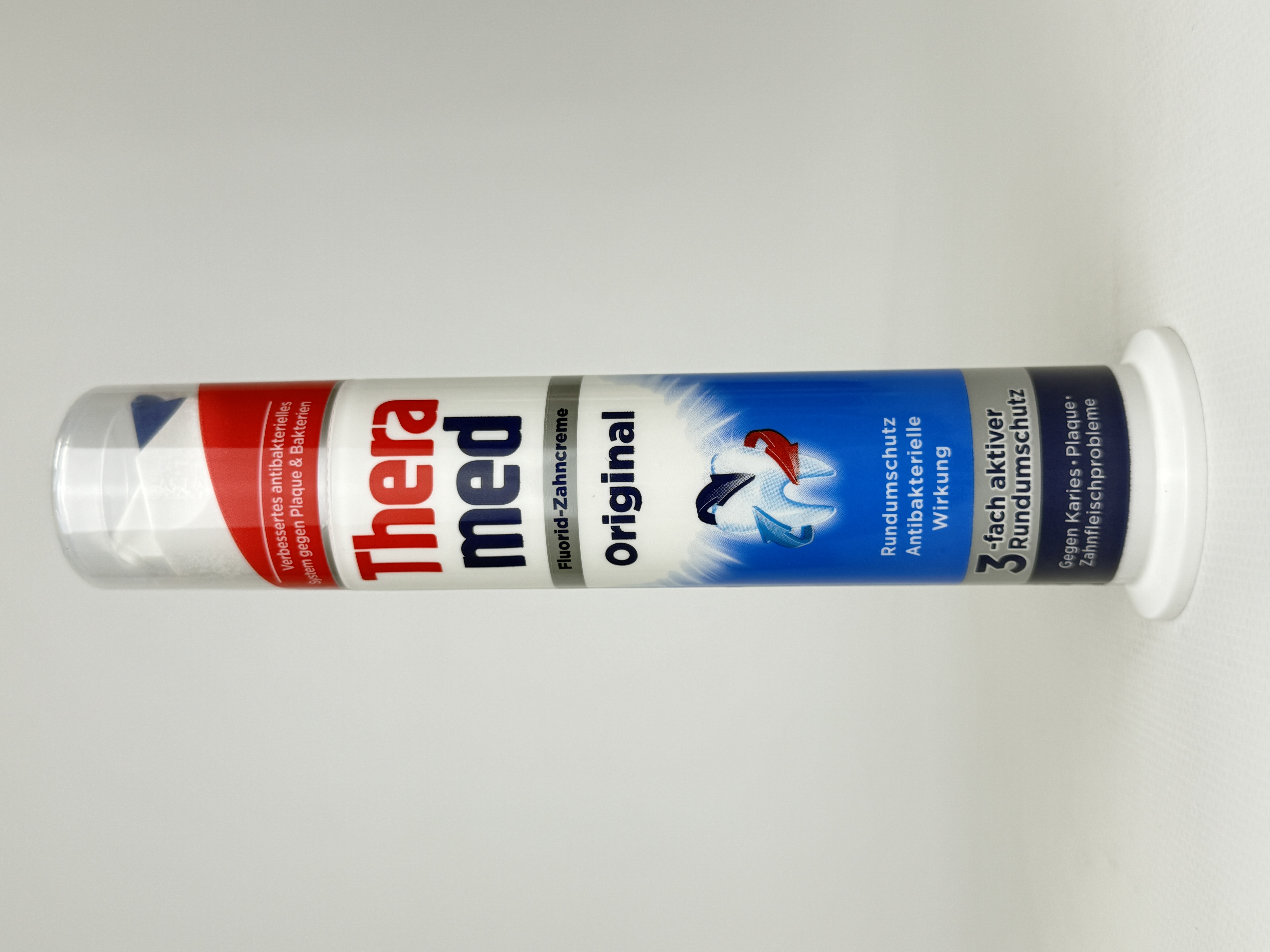 Зубна паста THERA MED Original 100ml (помпа) синя