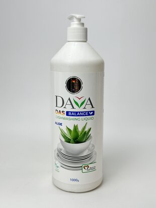 DAVA BALANCE Екологічний засіб для миття посуду з екстр. алое. 1000г