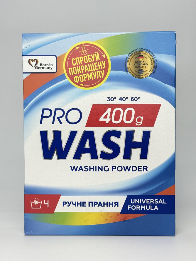 Порошок для ручного прання "ProWash". 400г