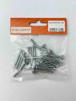 Гвинт 4х30 25 шт. +-5%