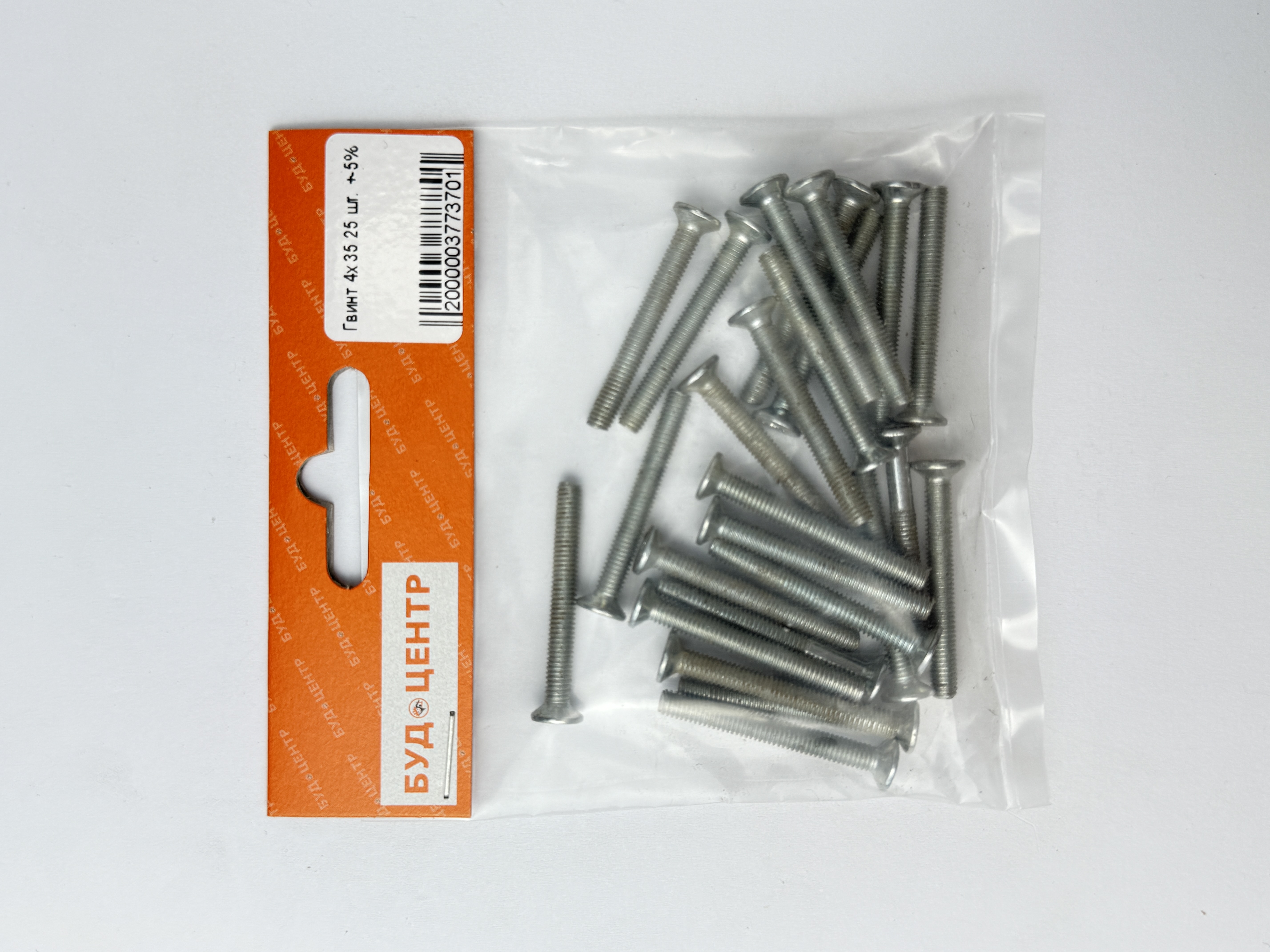 Гвинт 4х35 25 шт. +-5%