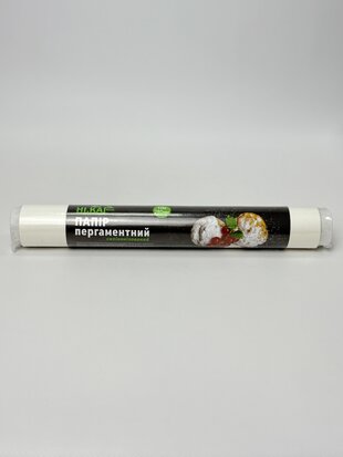 Папір пергаментний 10 м (28см) НІ.КА/54 Білий 2х сторін. силікон (73028)