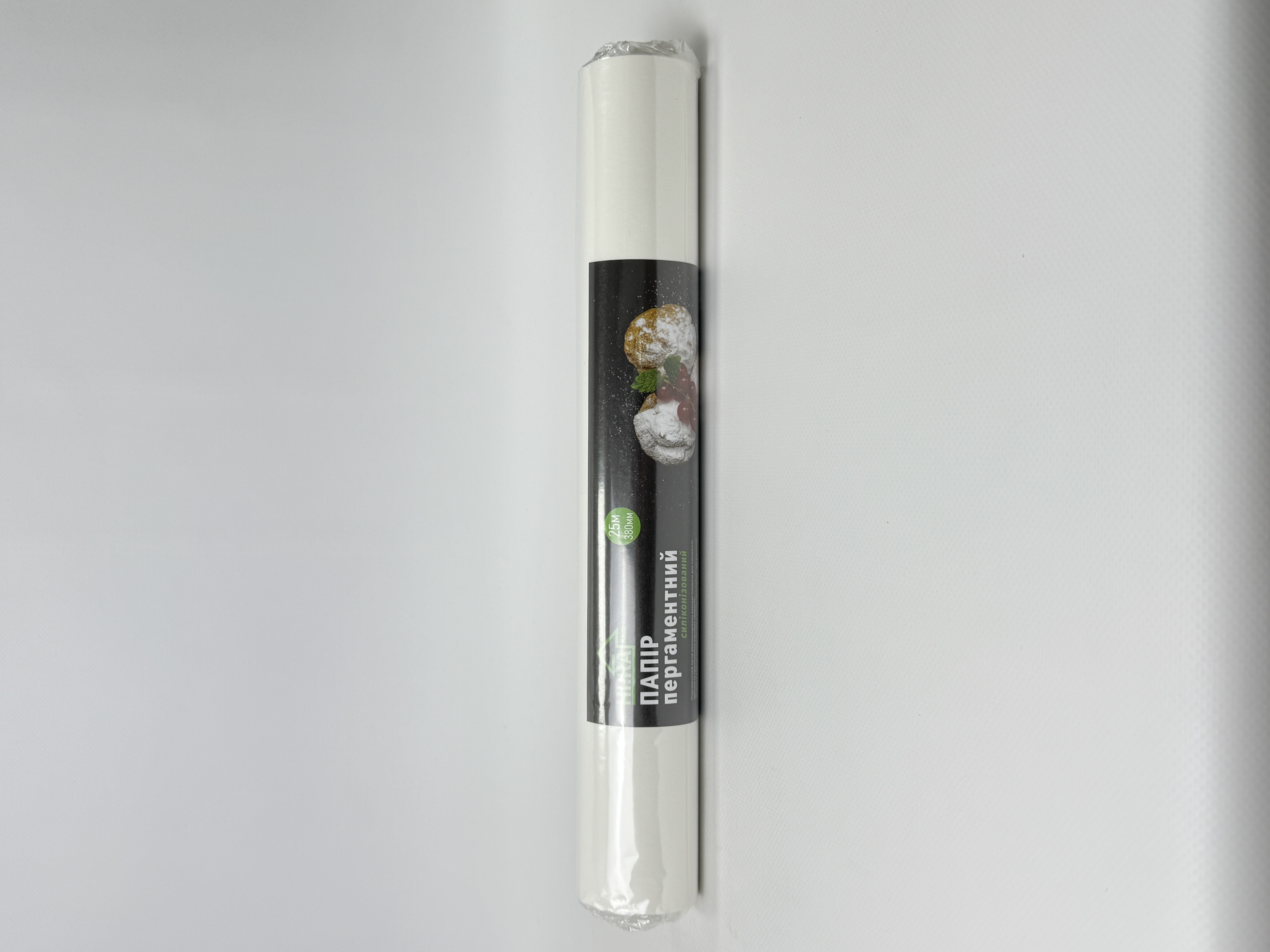 Папір пергаментний 25 м (38см) НІ.КА/20 Білий 2х сторін. силікон (74025)