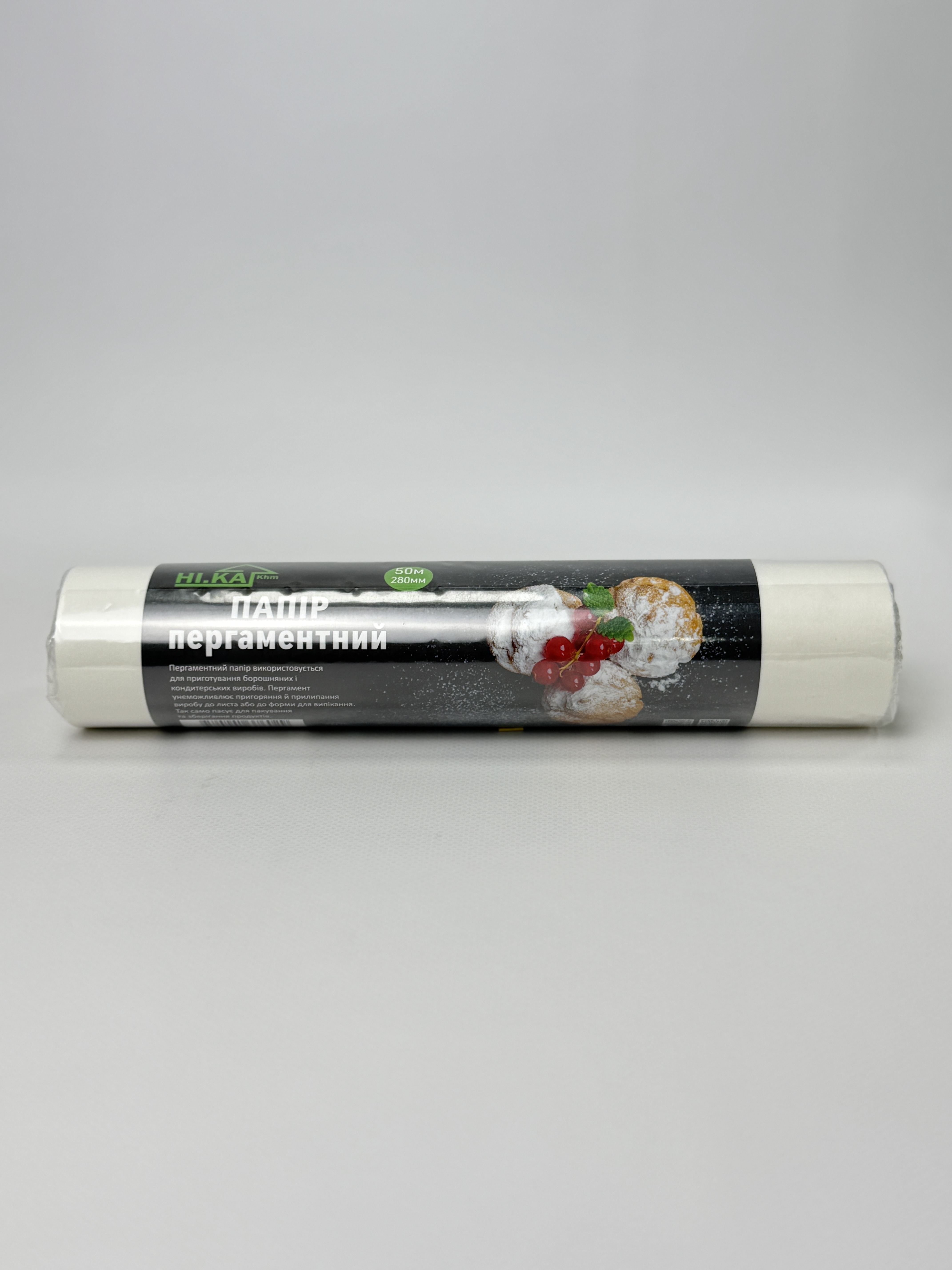 Папір пергаментний 50 м (28см) НІ.КА/24 Білий 2х сторін. силікон (76029)