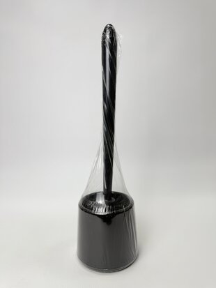 Йоржик для унітазу з підставкою "Оптіма". чорний