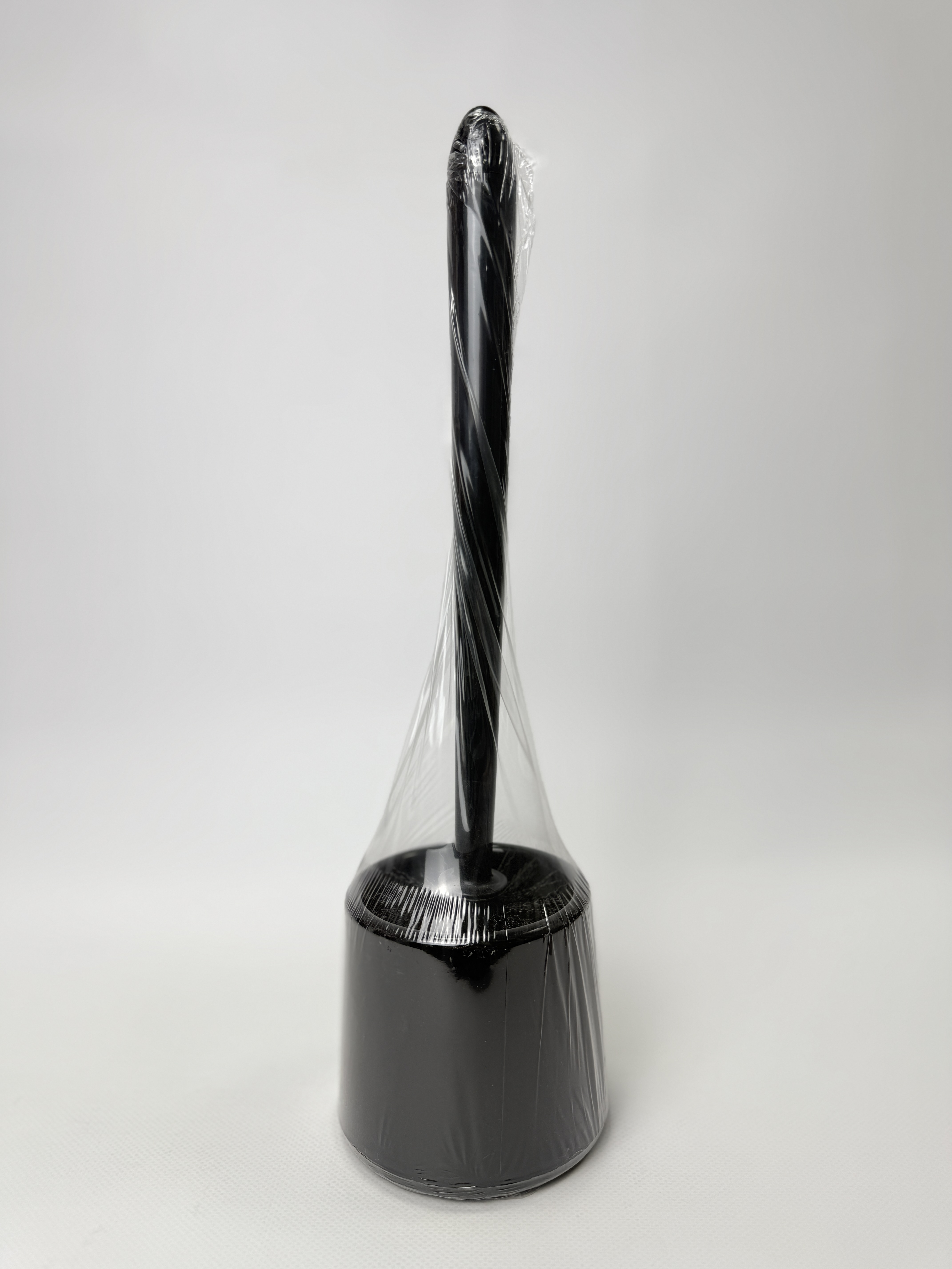 Йоржик для унітазу з підставкою "Оптіма". чорний