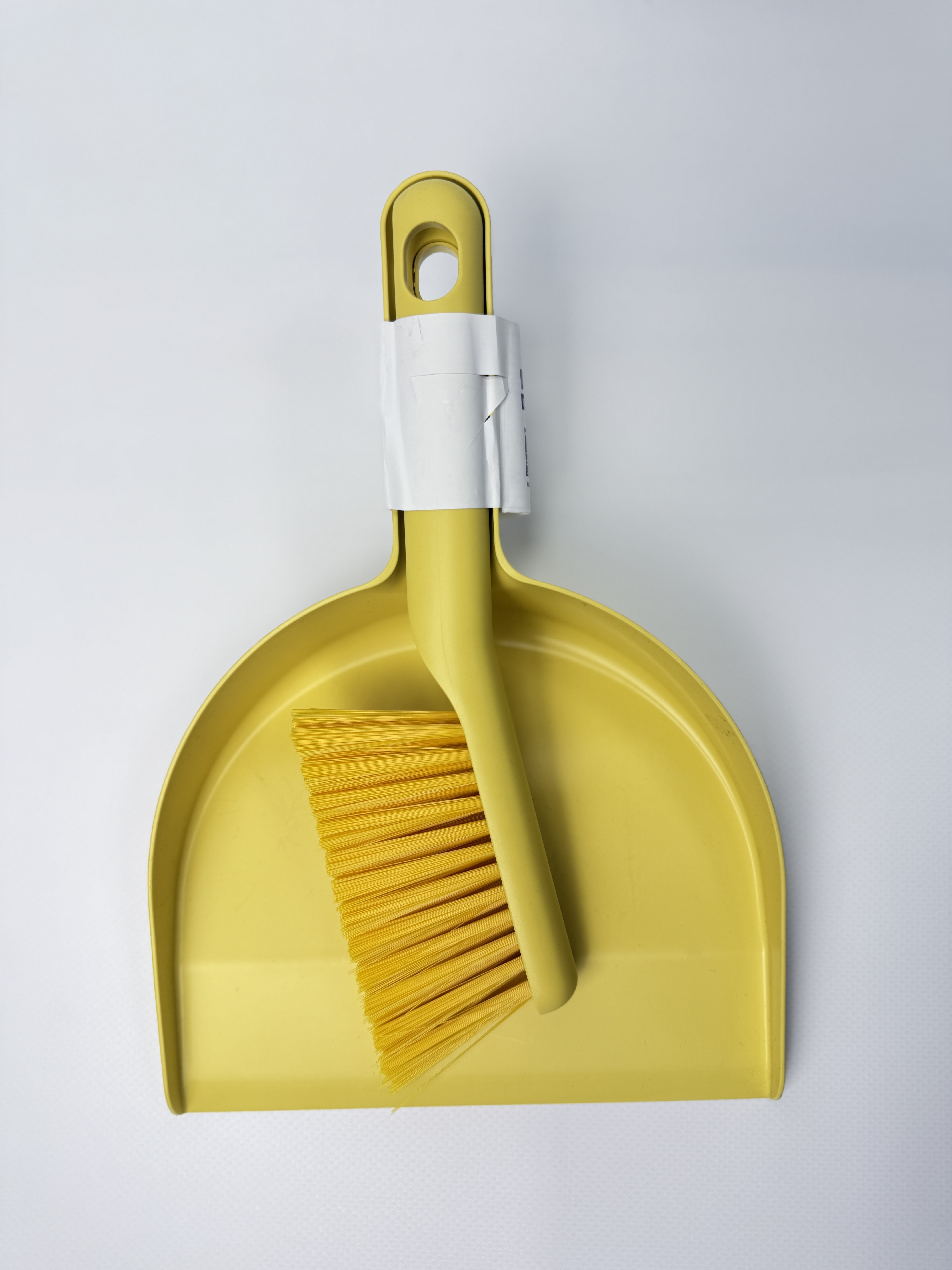 Совок з щіткою IKEA жовтий