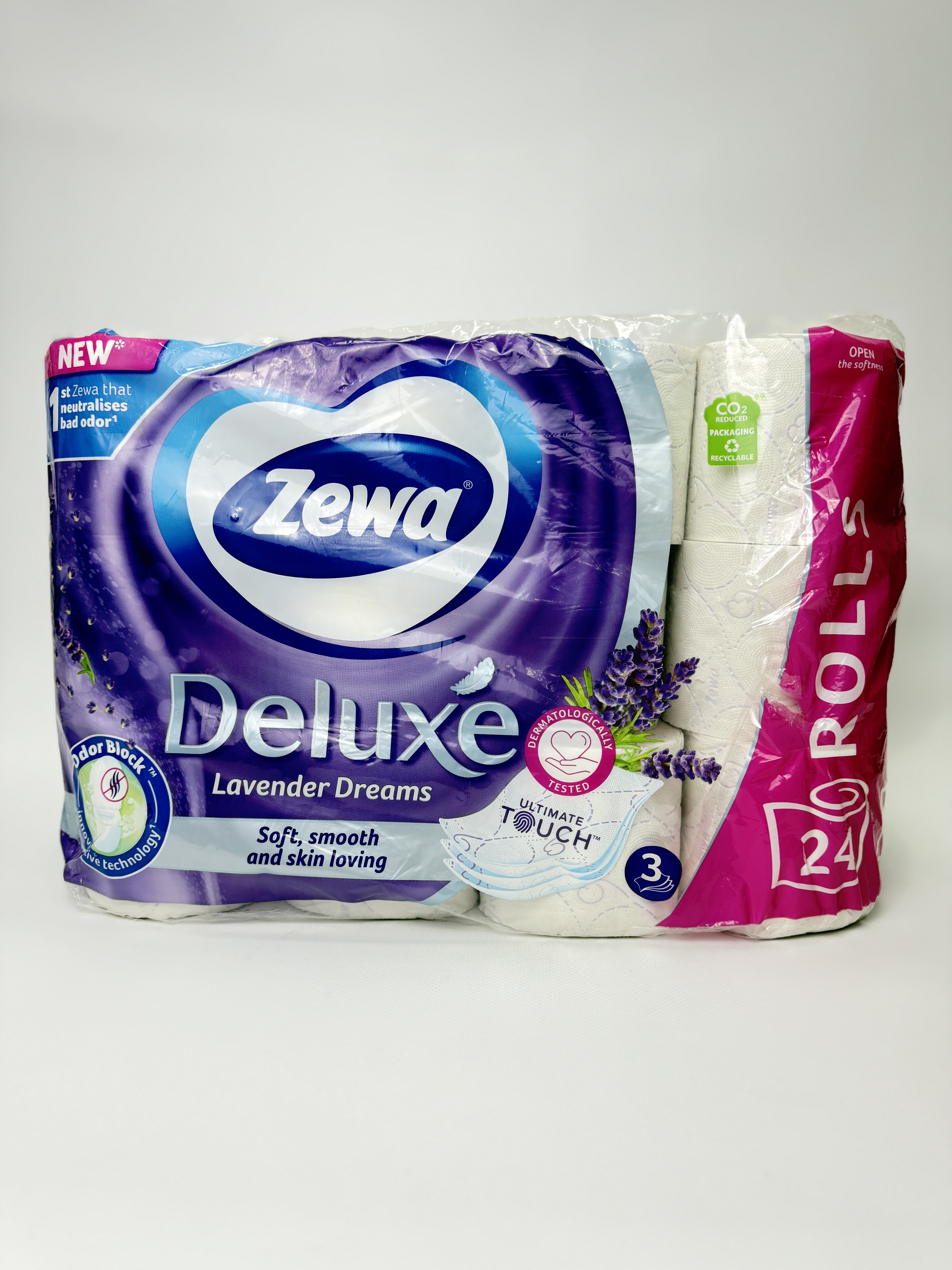 Zewa Deluxе туалетний папір 3-х ш. 24 рул. Лаванда
