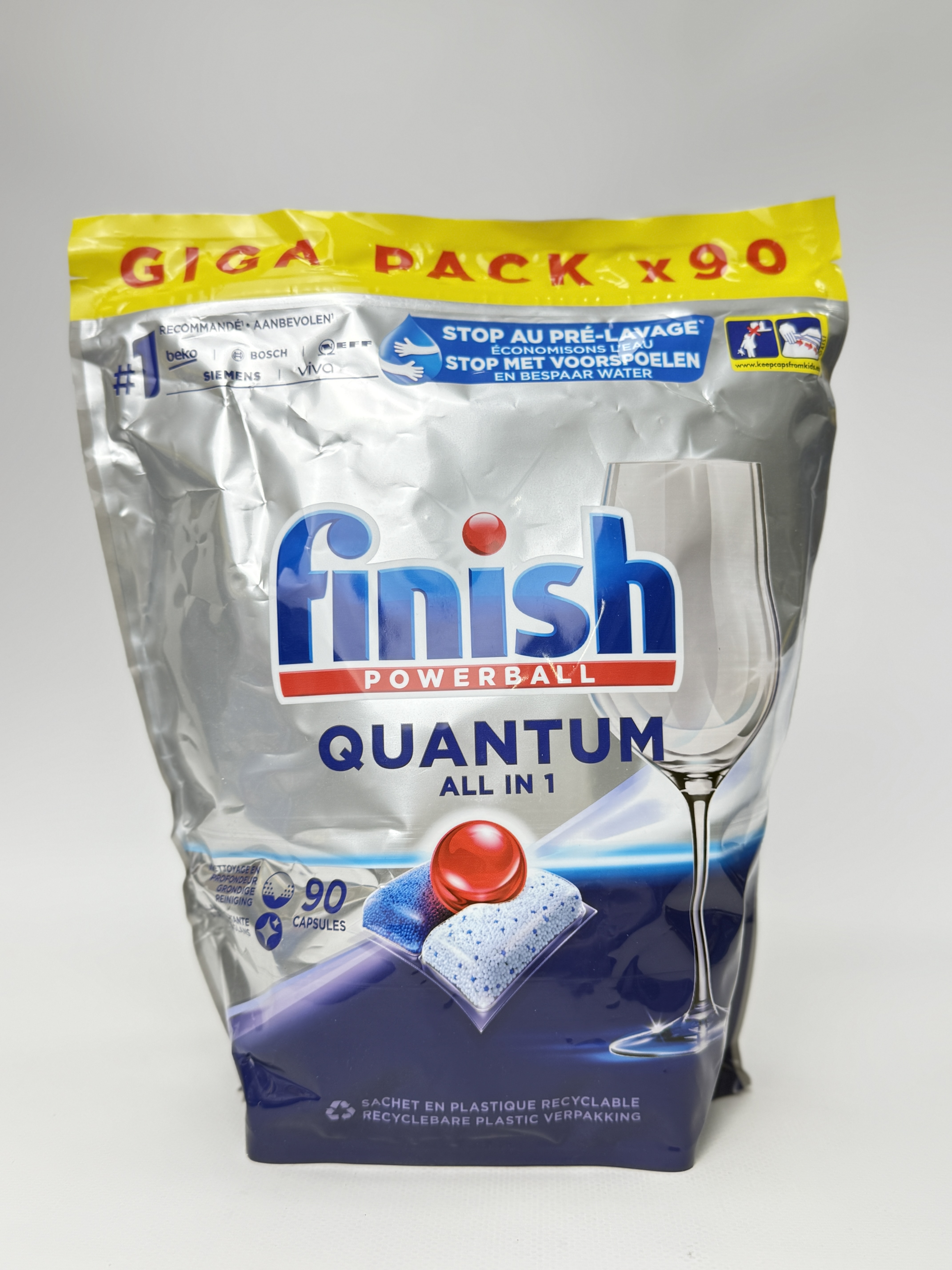 Finish Капсули для посудомийної машини Quantum. 90-Tabs - 936 g