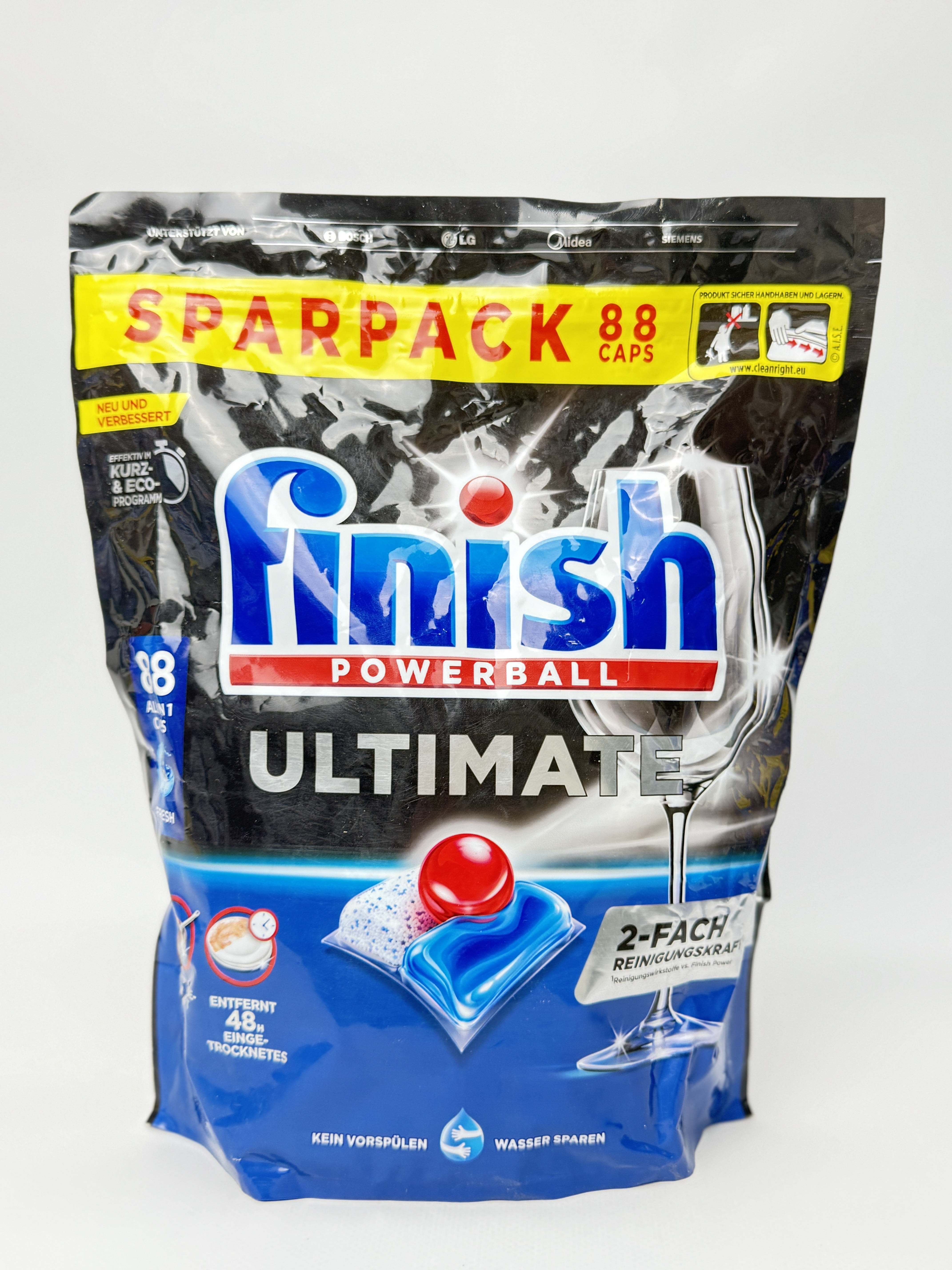 Finish Капсули д/ посудом. машин. Ultimate Fresh. 88-Caps - 1135 g