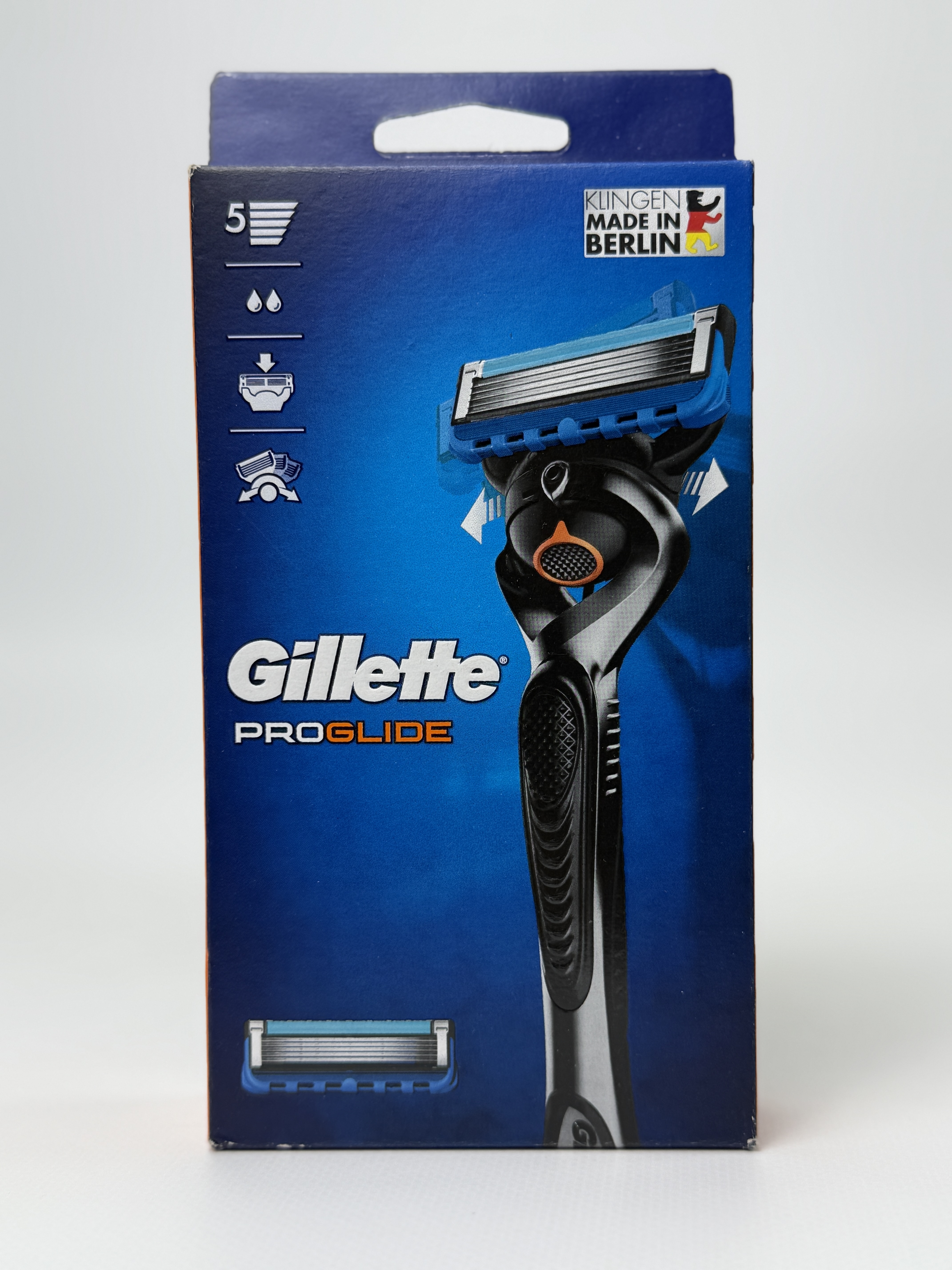 Gillette Станок для гоління Proglide 5 лез (1 станок + 1шт.)