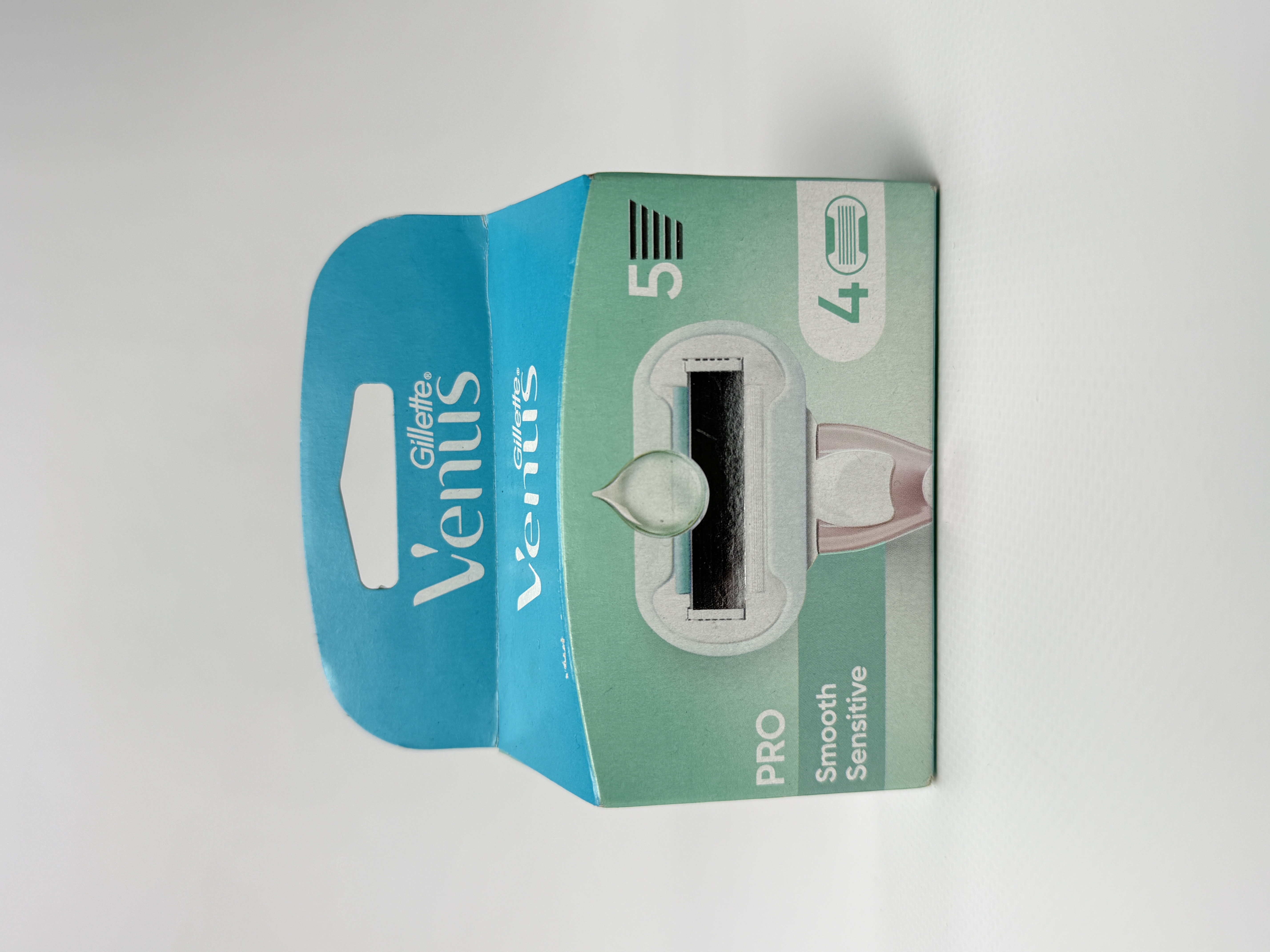Gillette Venus Змінні касети для гоління Pro Smooth Sensitive 5 лез (4 шт.)