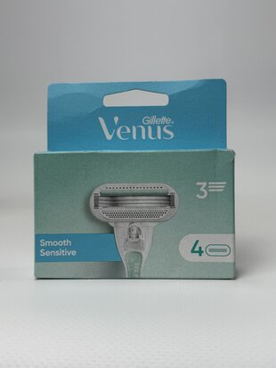 Gillette Venus Змінні касети для гоління Smooth Sensitive 3 леза (4 шт.)