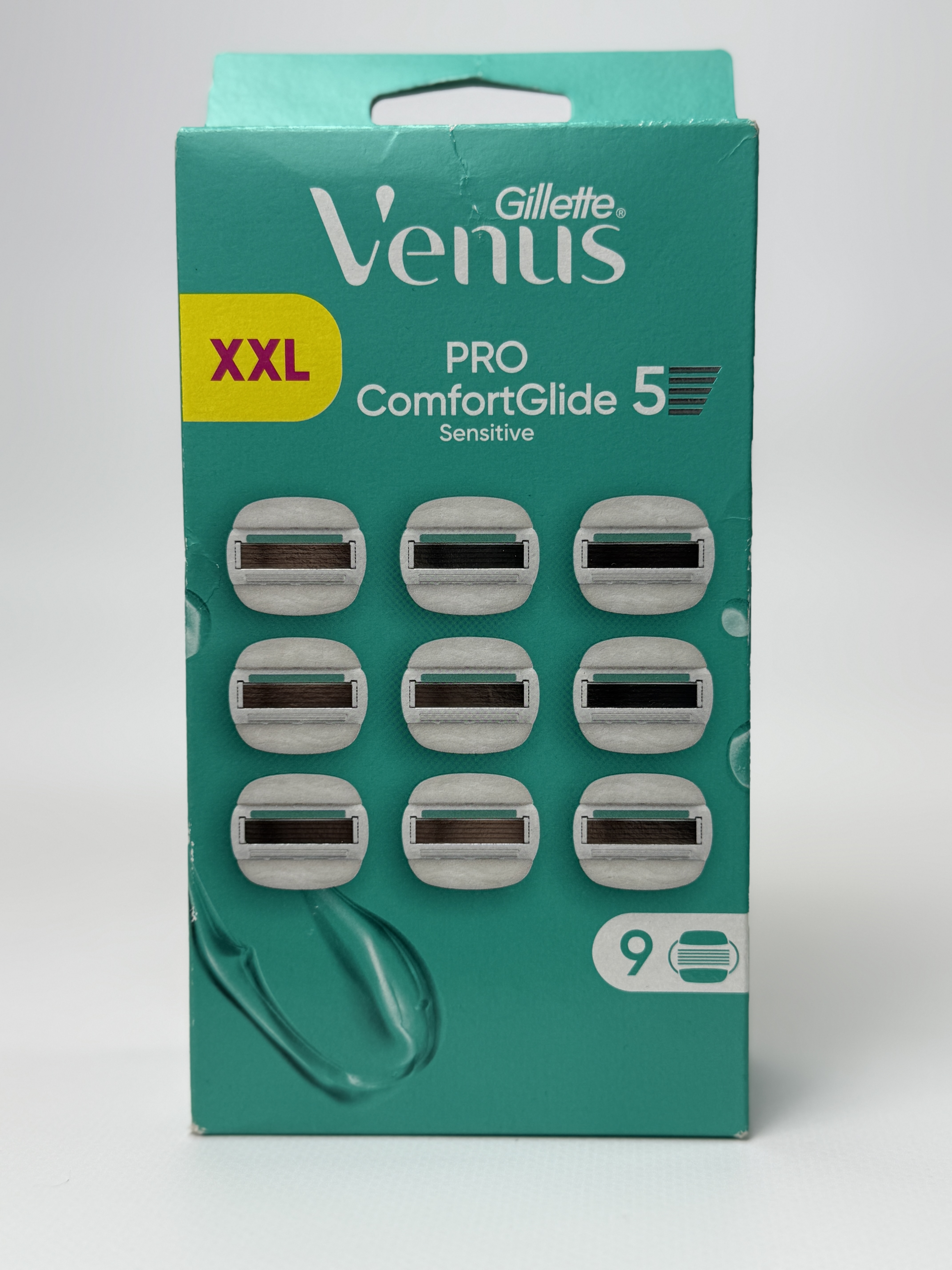 Gillette Venus Змінні касети для гоління Pro ComfortGlide Sensitive 5 лез (9шт.)