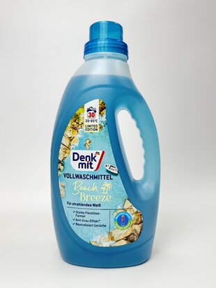 Denk Mit Гель для прання (універсал) Vollwaschmittel Beach Breeze. 30 WA - 1.5 L