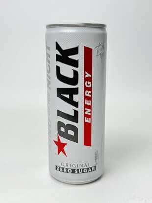 Black Energy Напій Енергетичний Original Zero Sugarж/б - 250 ml