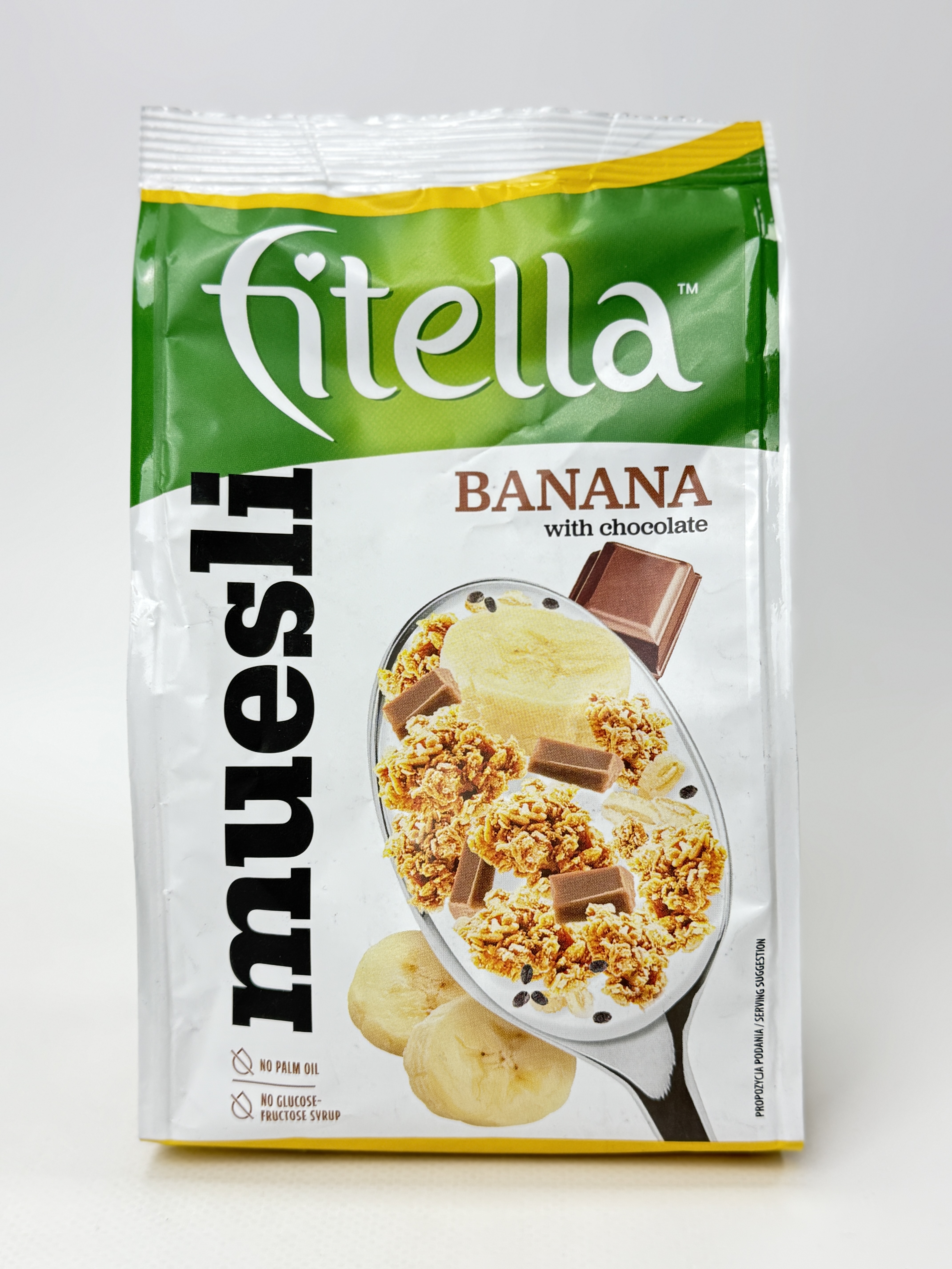 Fitella Мюслі Banana with Chocolate - 300 g / 12 шт/ящ