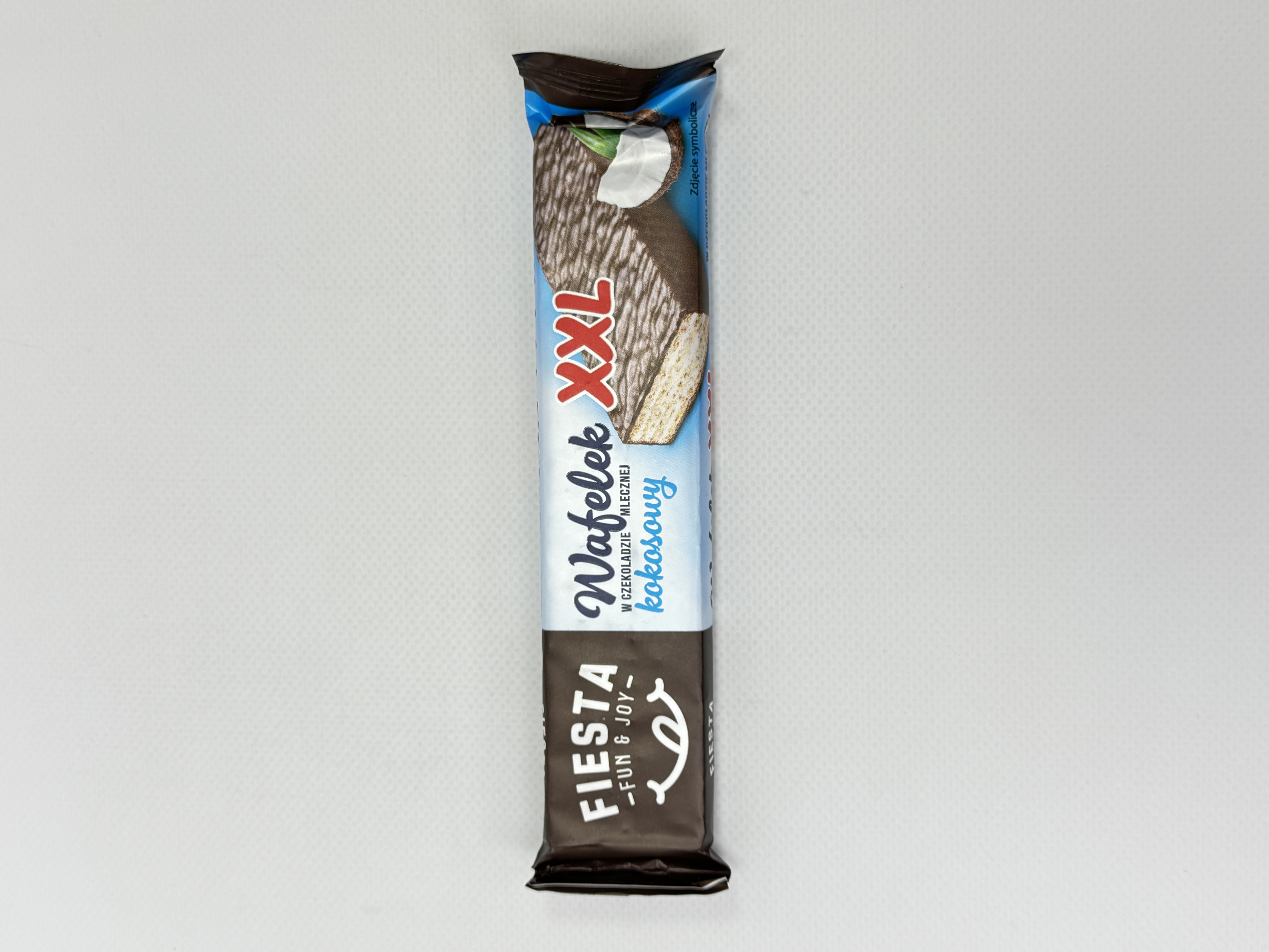 Fiesta Вафлі з смаком кокосу Kokosowy XXL - 50 g / 30 шт/ящ
