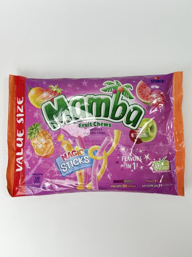 Mamba Цукерки жувальні Fruit Chews - 360 g