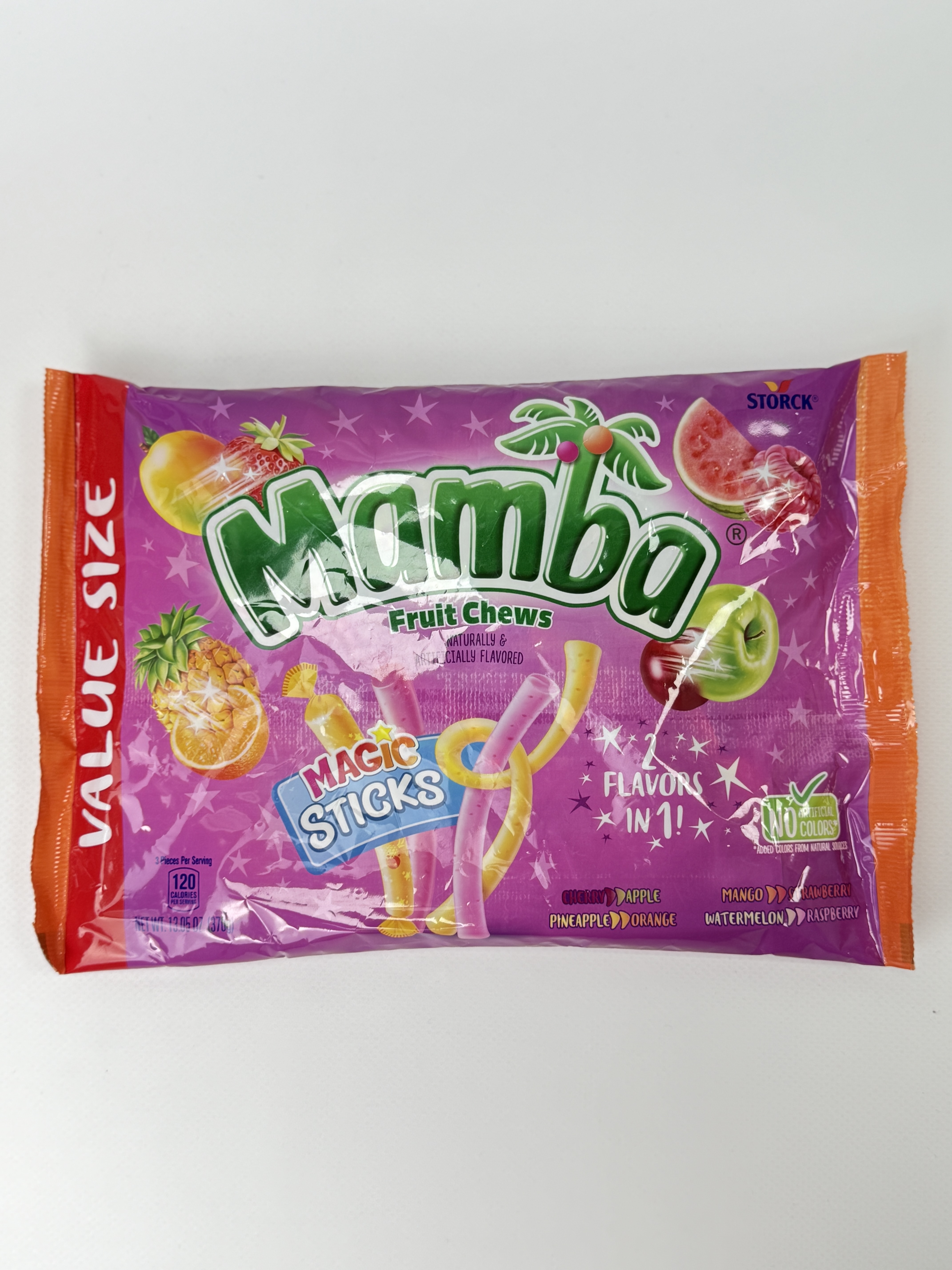 Mamba Цукерки жувальні Fruit Chews - 360 g