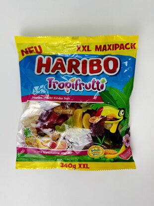Haribo Цукерки желейні Tropi Frutti / Phantasia XXL (BOX) - 340 g