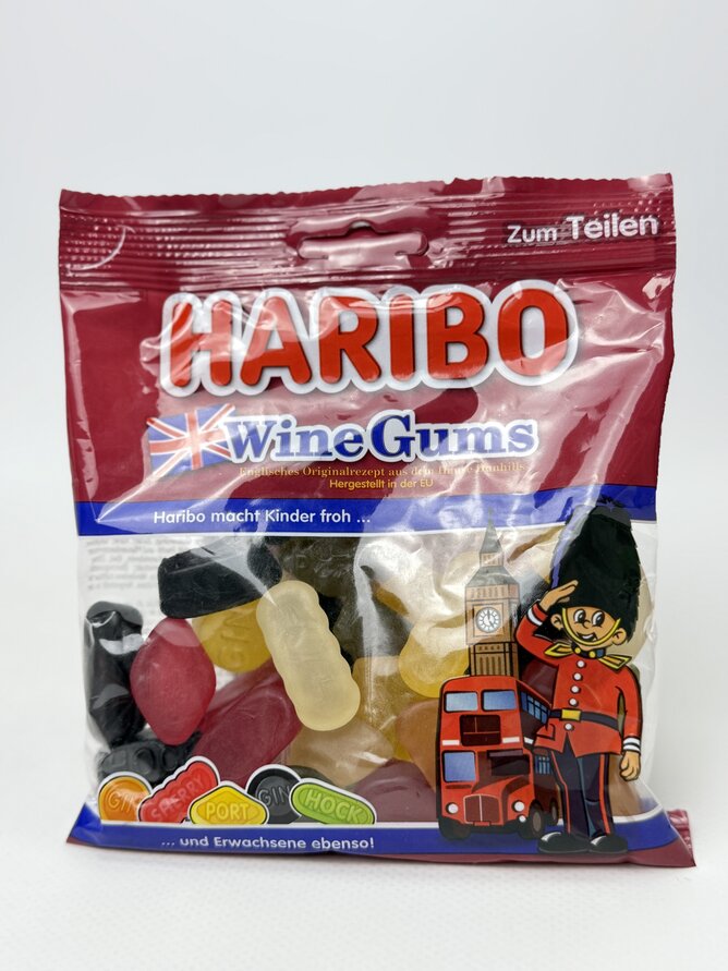 Haribo Цукерки желейні Wine Gums - 175 g