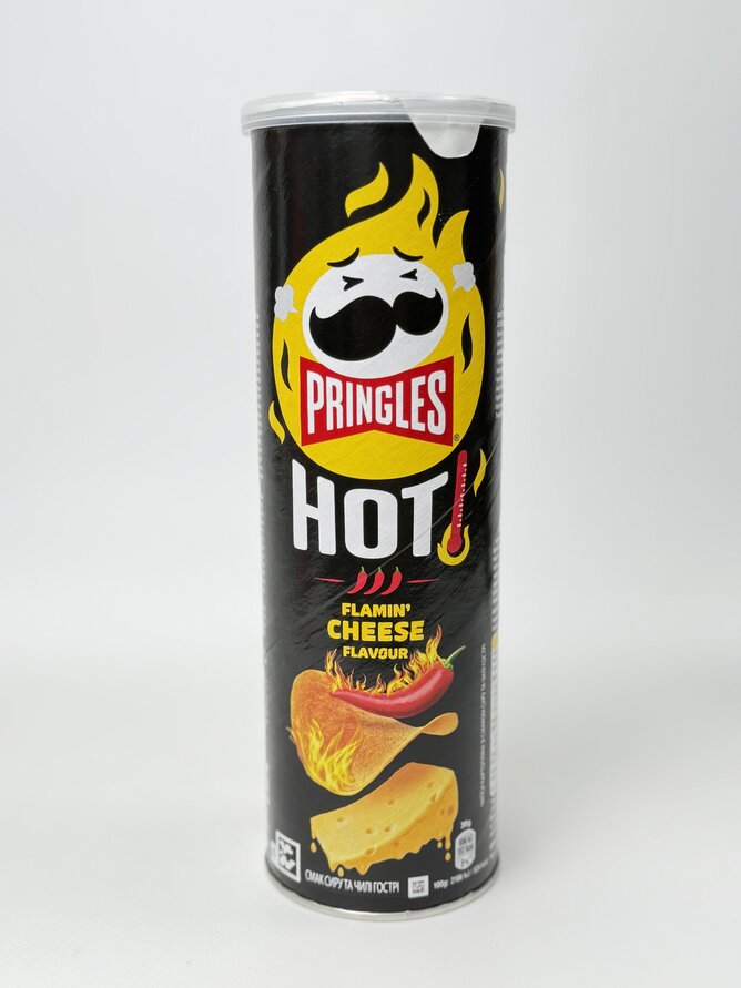 Pringles Чіпси картопляні Hot Flamin' Cheese - 160 g