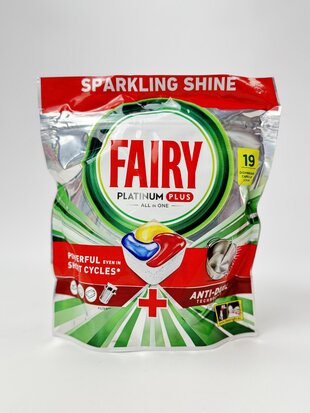 FAIRY Капсули для посудомийних машин Platinum Plus (19штук)