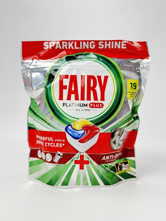 FAIRY Капсули для посудомийних машин Platinum Plus (19штук)