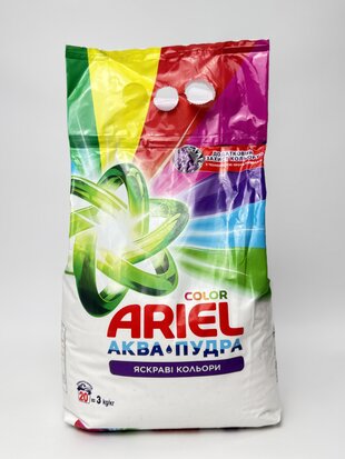 Порошок ARIEL Color Аква-Пудра 3кг (20)