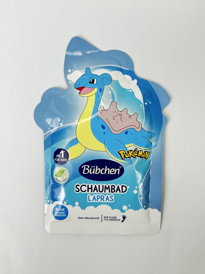 Піна для ванни дитяча Bubchen Schaumbad Lapras з Покемоном Лапрасом