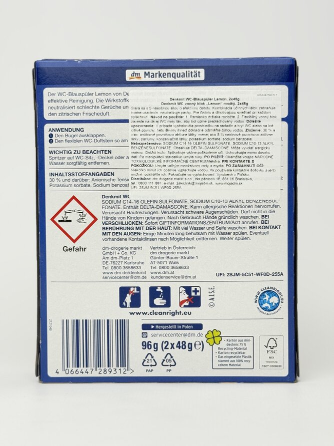 Denk Mit Блок для туалету Aqua Splash 2шт.