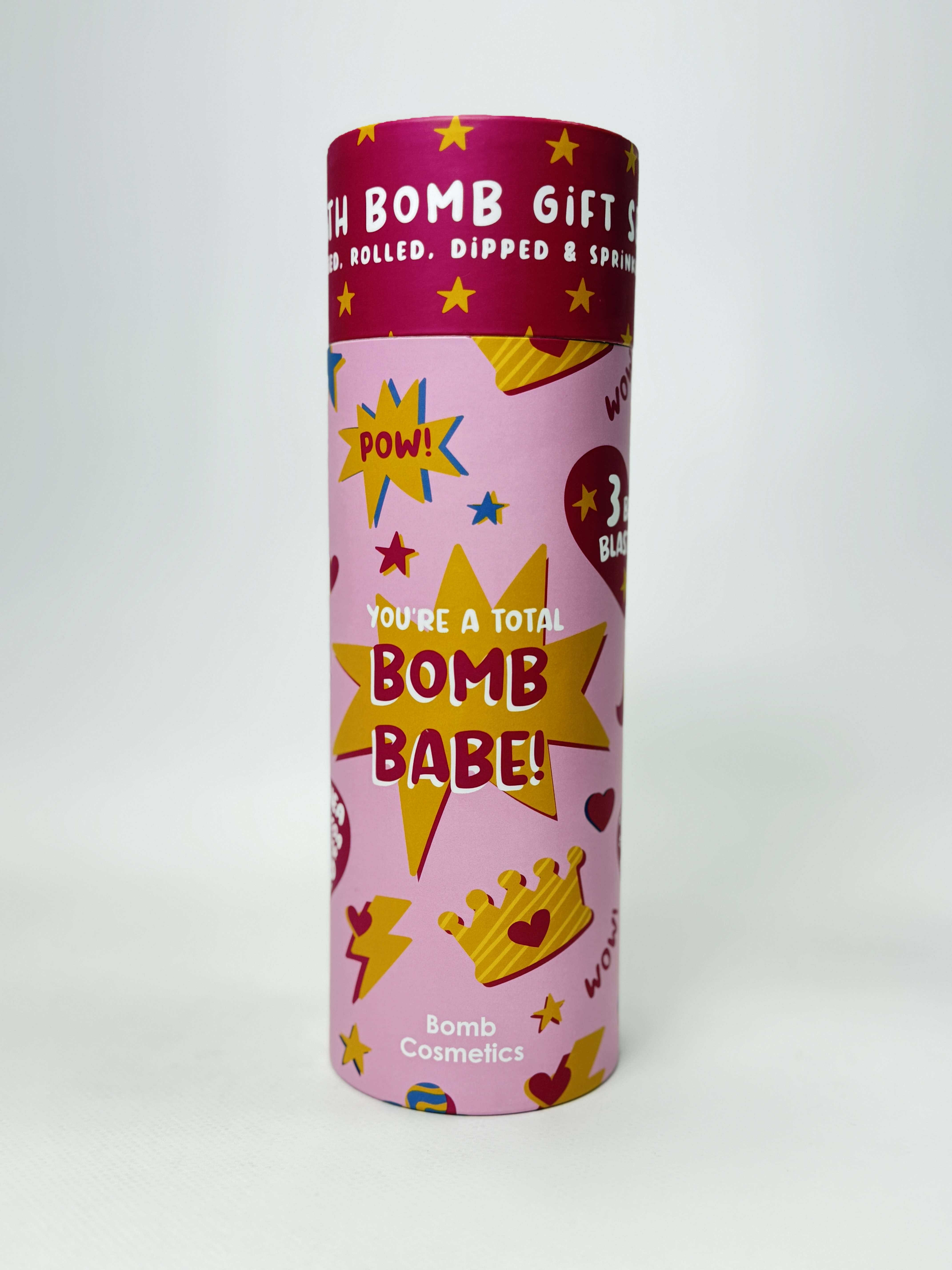 Подарунковий набір Bomb Cosmetics бомбочки д/ванни 160г. 3 шт