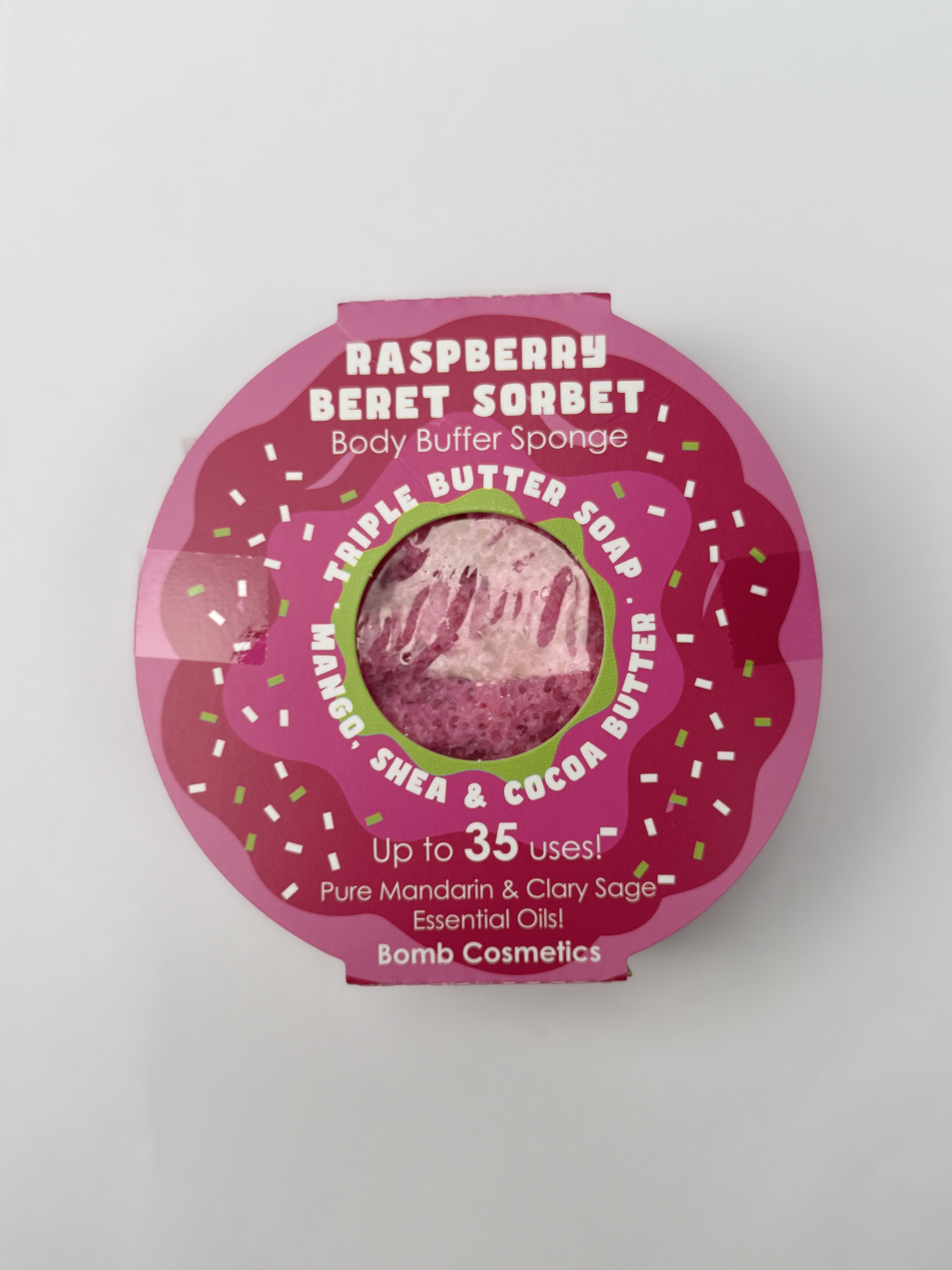 Губка-бальзам - Raspberry beret sorbet