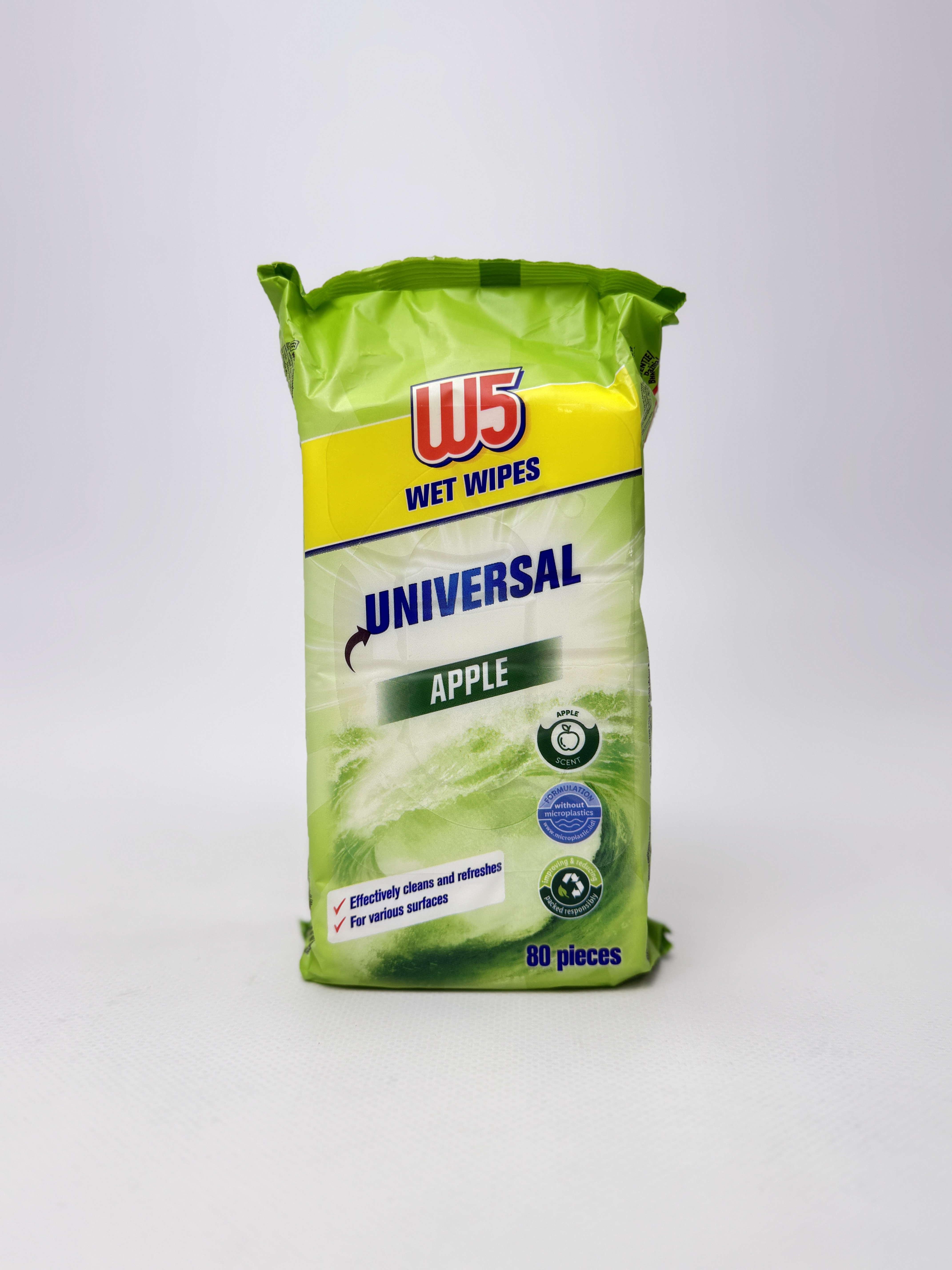 W5 Серветки для прибирання APPLE 80шт.