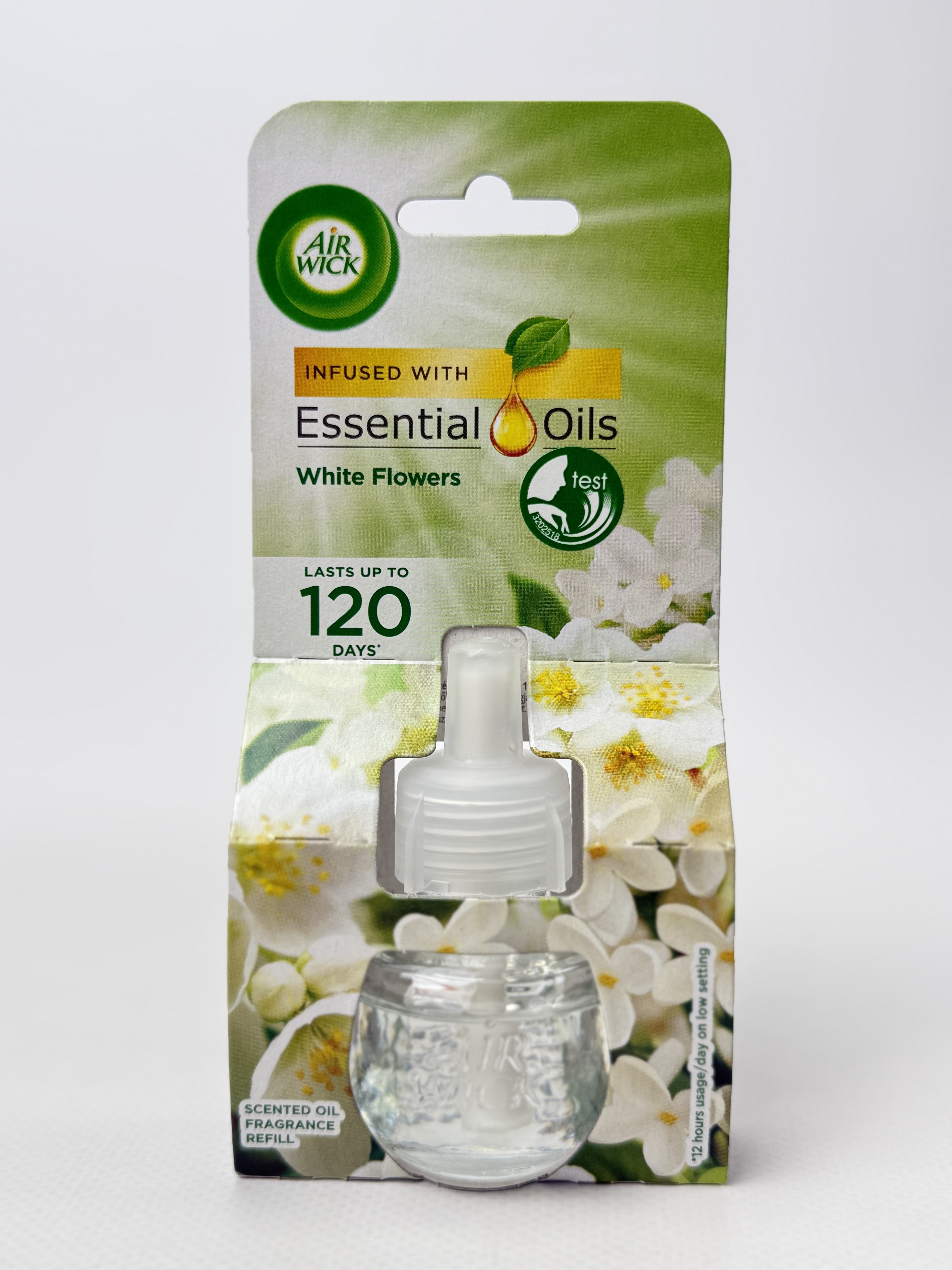 AirWick змінний балончик з аромат. олією білі квіти до 120 днів