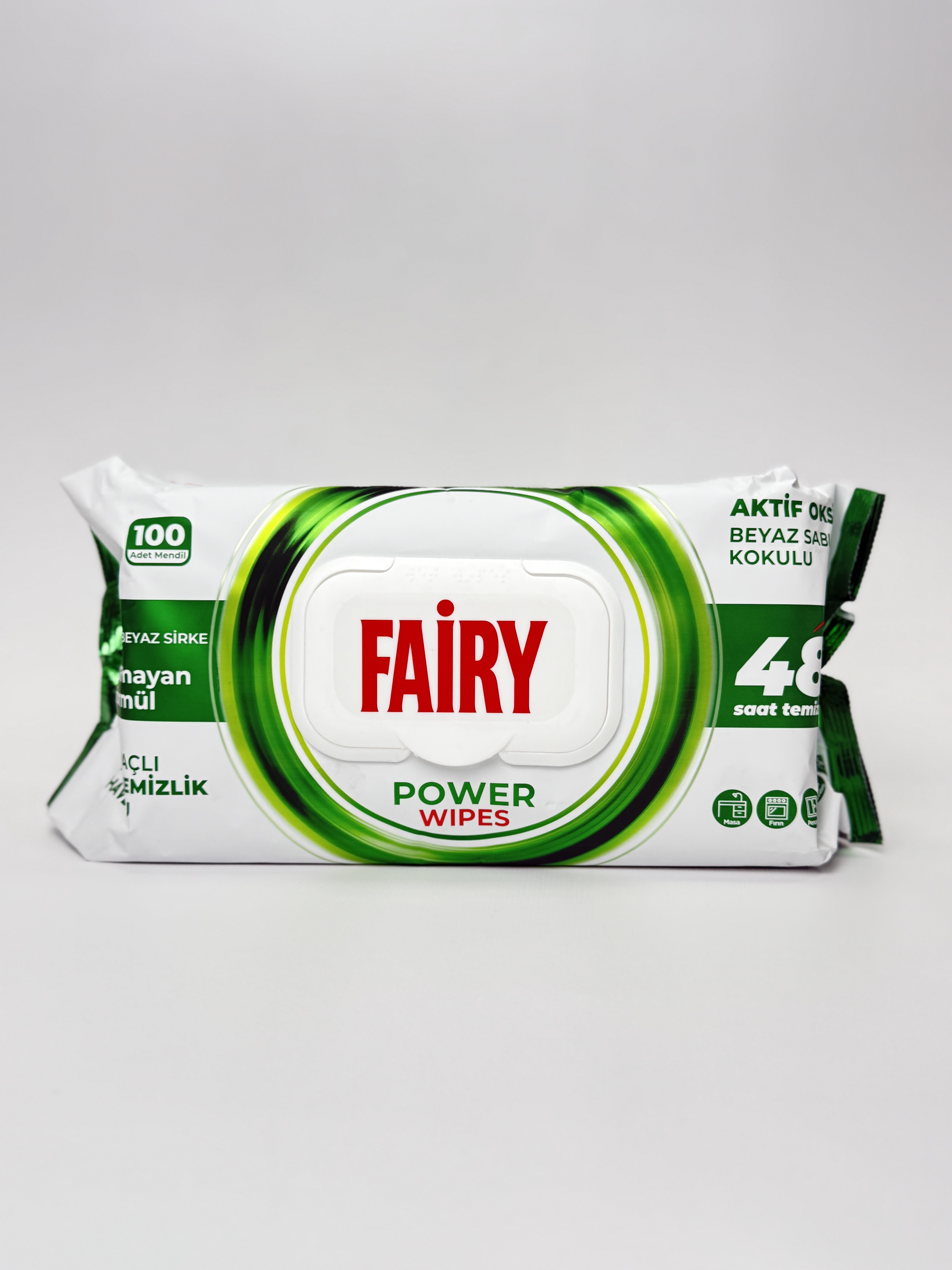 Вологі серветки для прибирання Fairy Power. 100шт