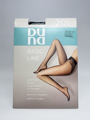 Колготки жіночі 1124р.3 чорний мал. 1000 дюна