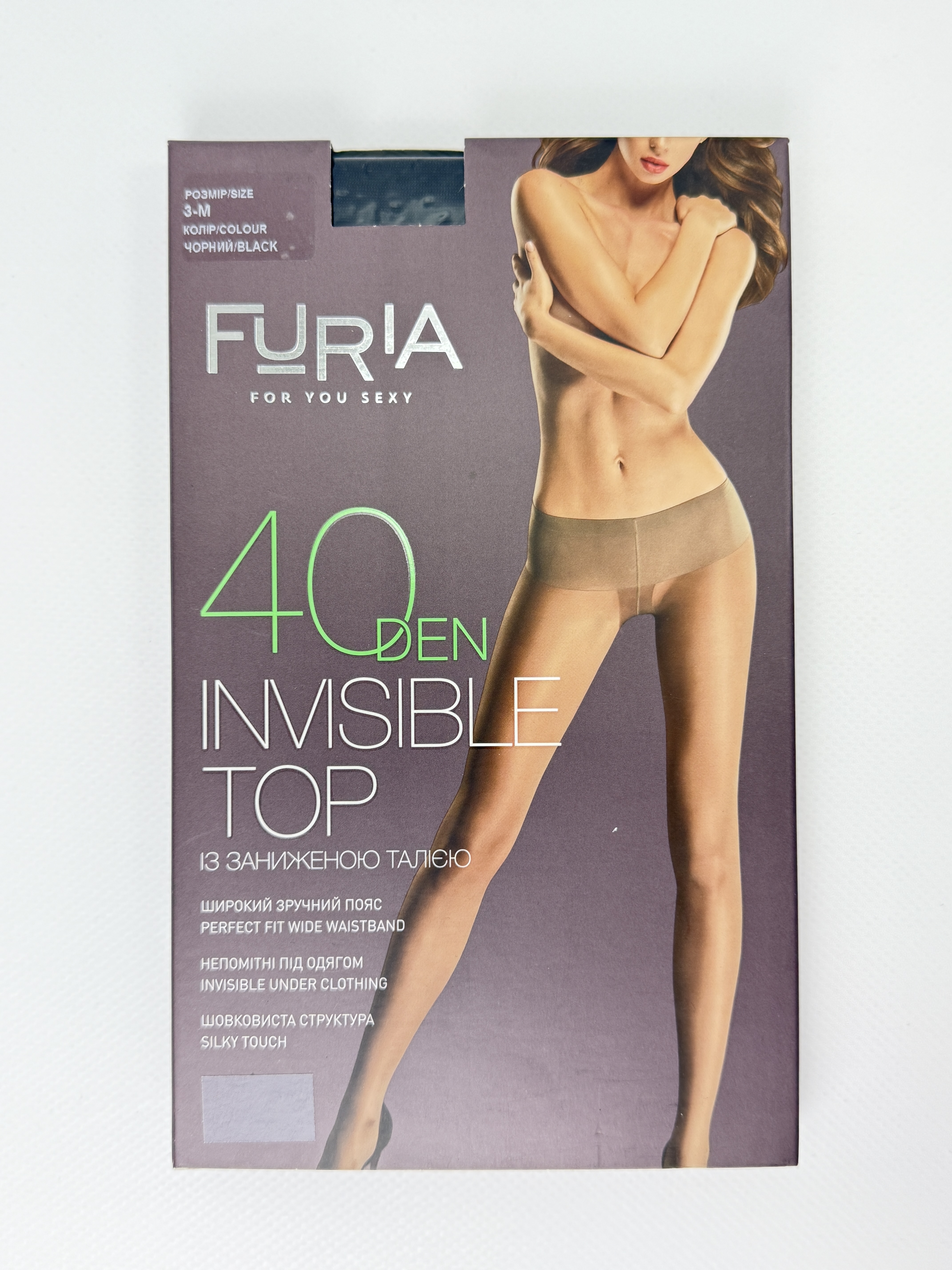 Колготки жіночі 1213р.3 чорний мал. 1000 furia