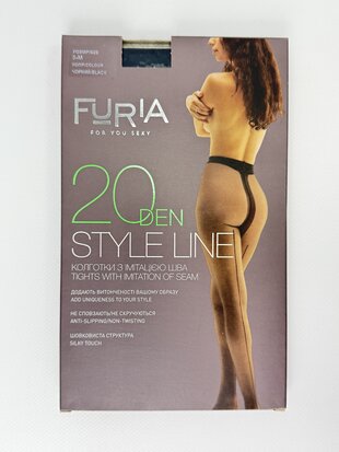 Колготки жіночі 1216р.3 чорний мал. 1000 furia