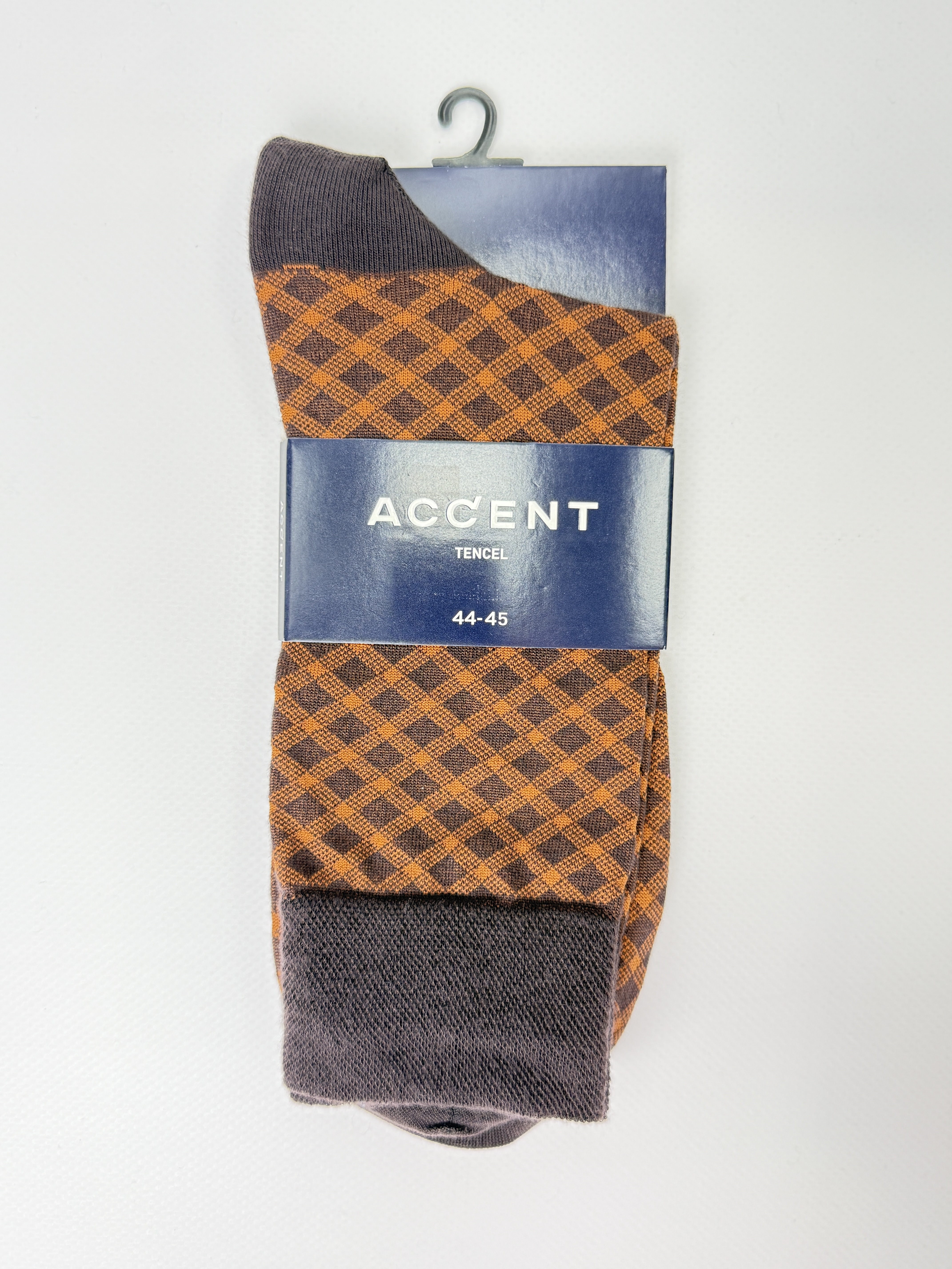 Шкарпетки чоловічі 20108р.29 темно-коричневий мал. 1591 aкцент