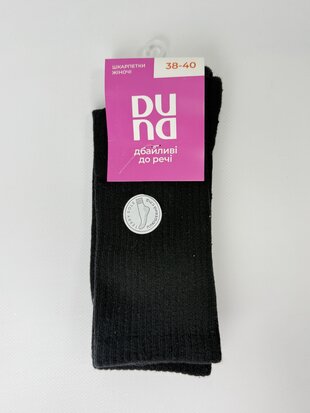 Шкарпетки жіночі 3114р.23-25 чорний мал. 1000 дюна
