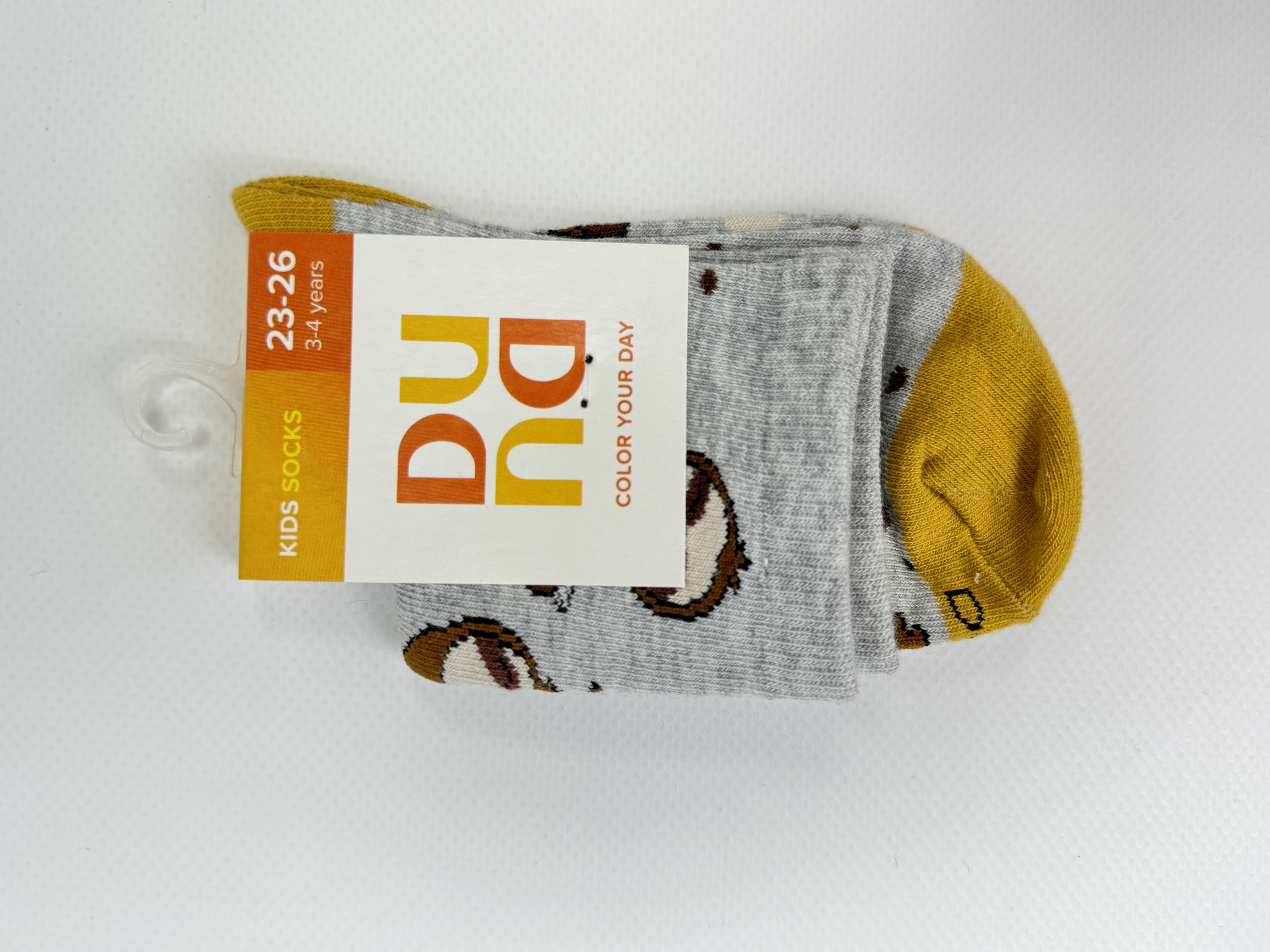 Шкарпетки дитячі 4077р.16-18 світло-сірий мал. 2797 дюна