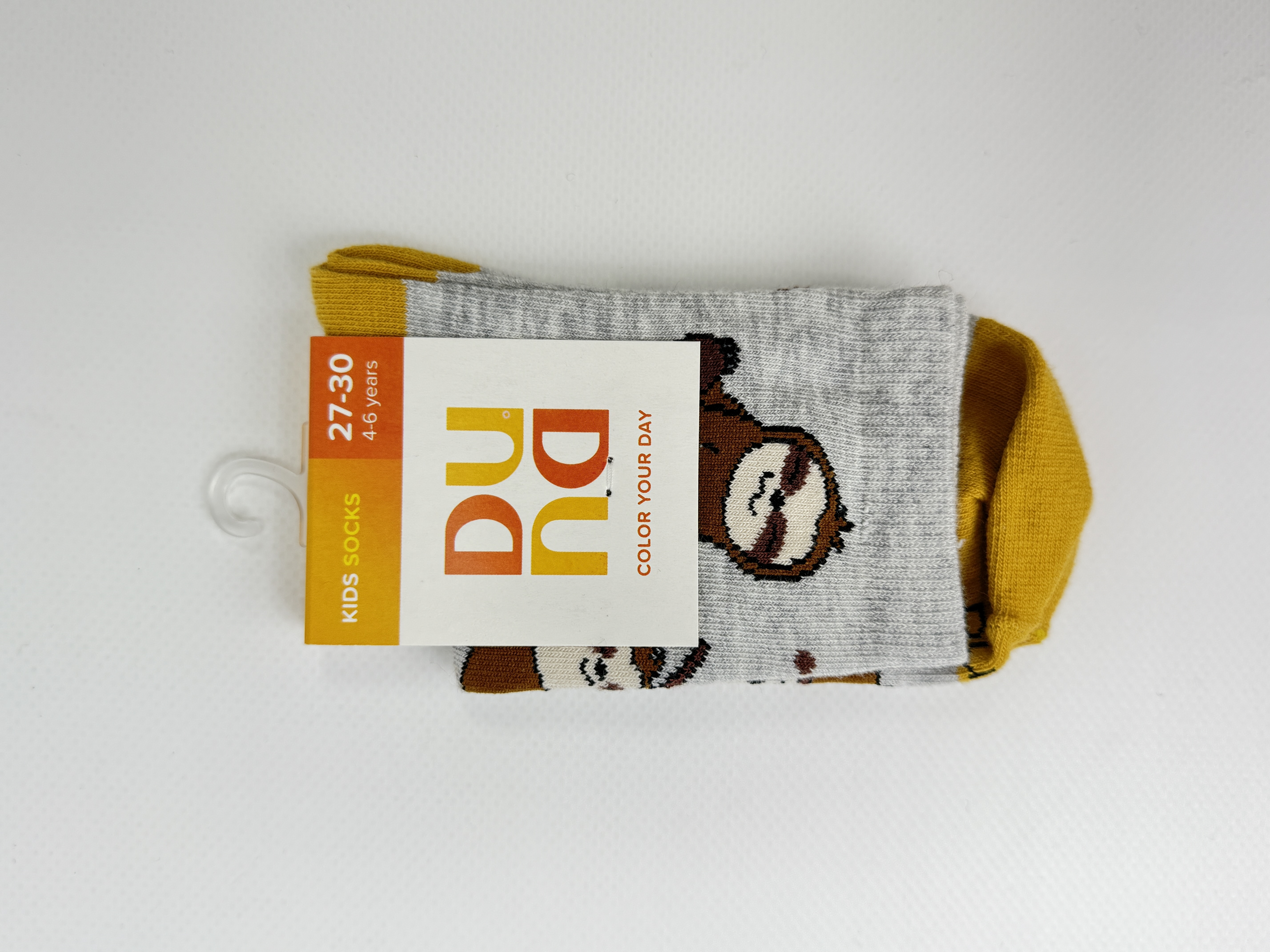 Шкарпетки дитячі 4077р.18-20 світло-сірий мал. 2797 дюна