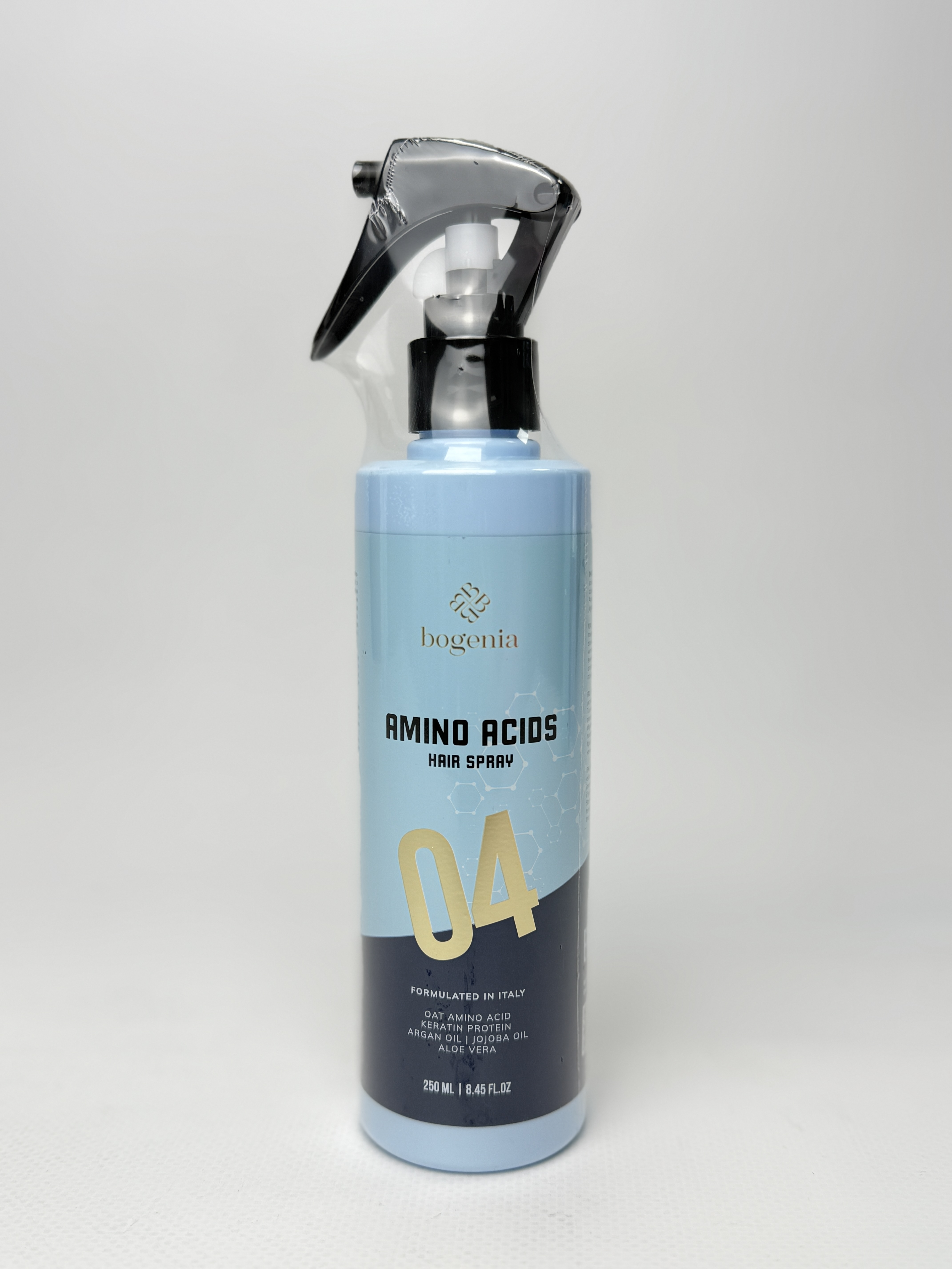 Bogenia" BG433 (№004 Термозахисний спрей для волосся Amino Acids (250 мл)