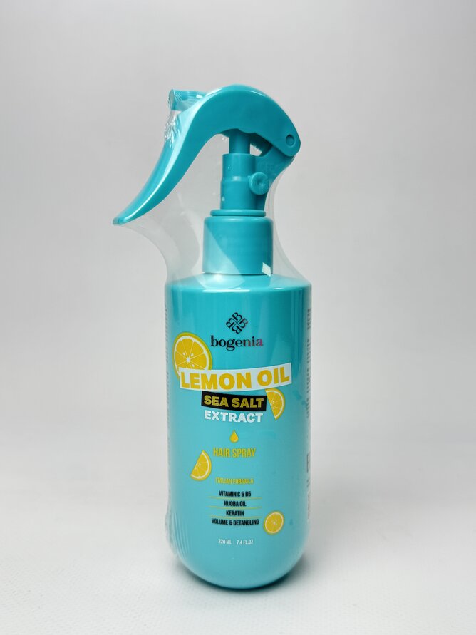 Bogenia Спрей для волосся (220 мл) Lemon Oil & Sea Salt BG440 №003