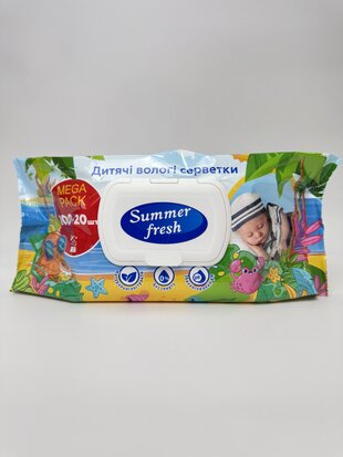 Вологі серветки SammerFresh (120)