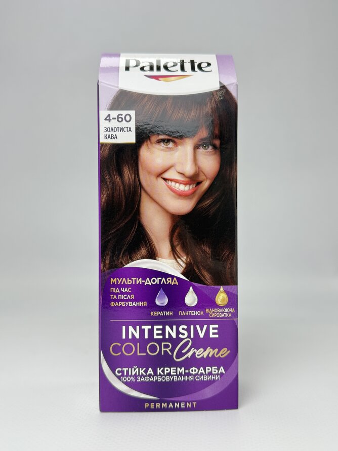 Стійка крем-фарба Palette ICC 4-60 Золотиста Кава