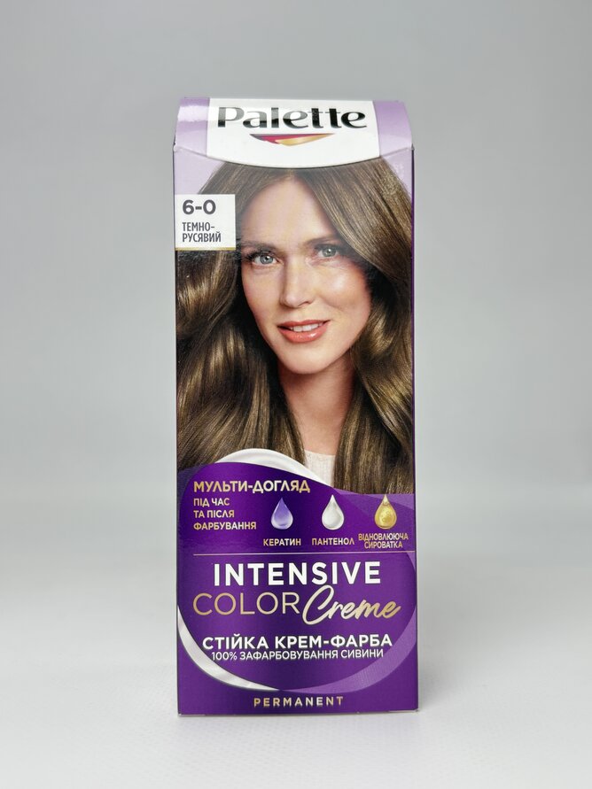 Стійка крем-фарба Palette ICC 6-0 Темно-русявий