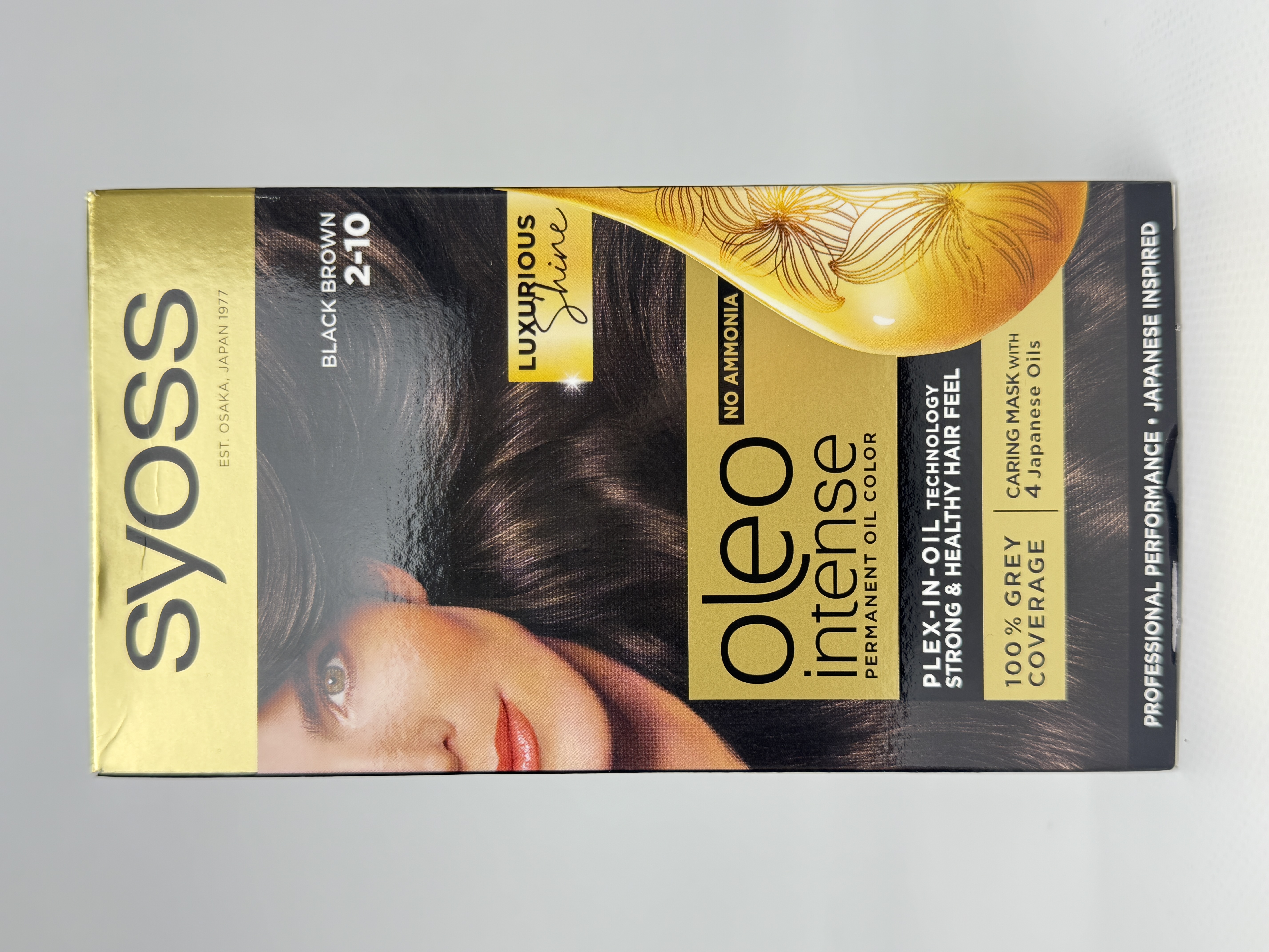 Фарба SYOSS Oleo Intense 2-10 Чорно-каштановий